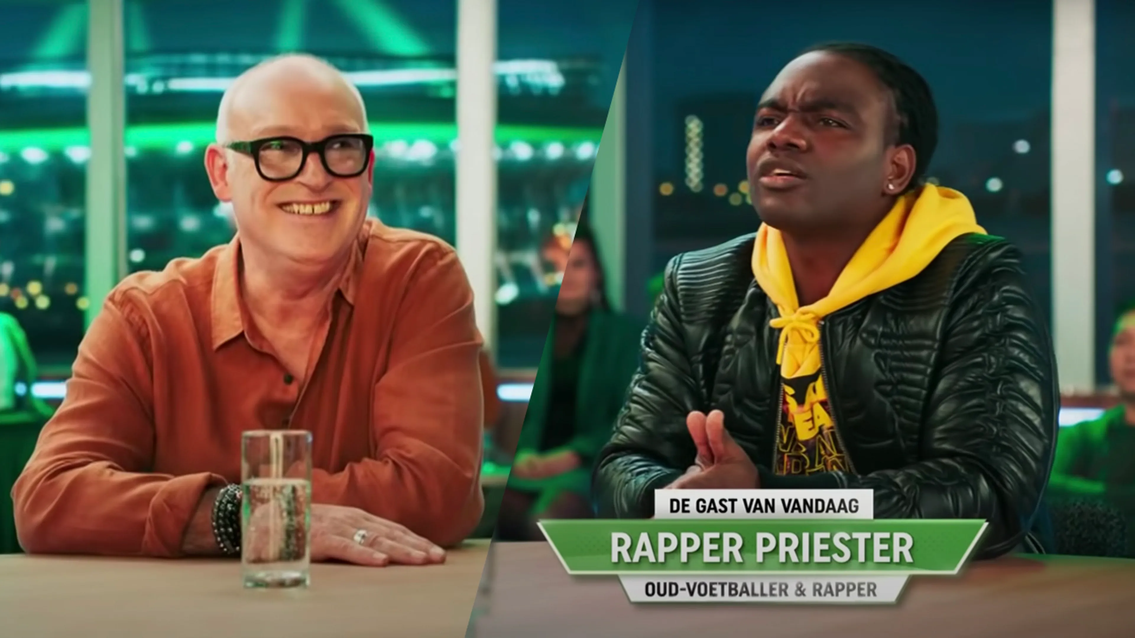 'TOTO-reclame was hard werken maar wel héél gezellig met Andy en René!' 