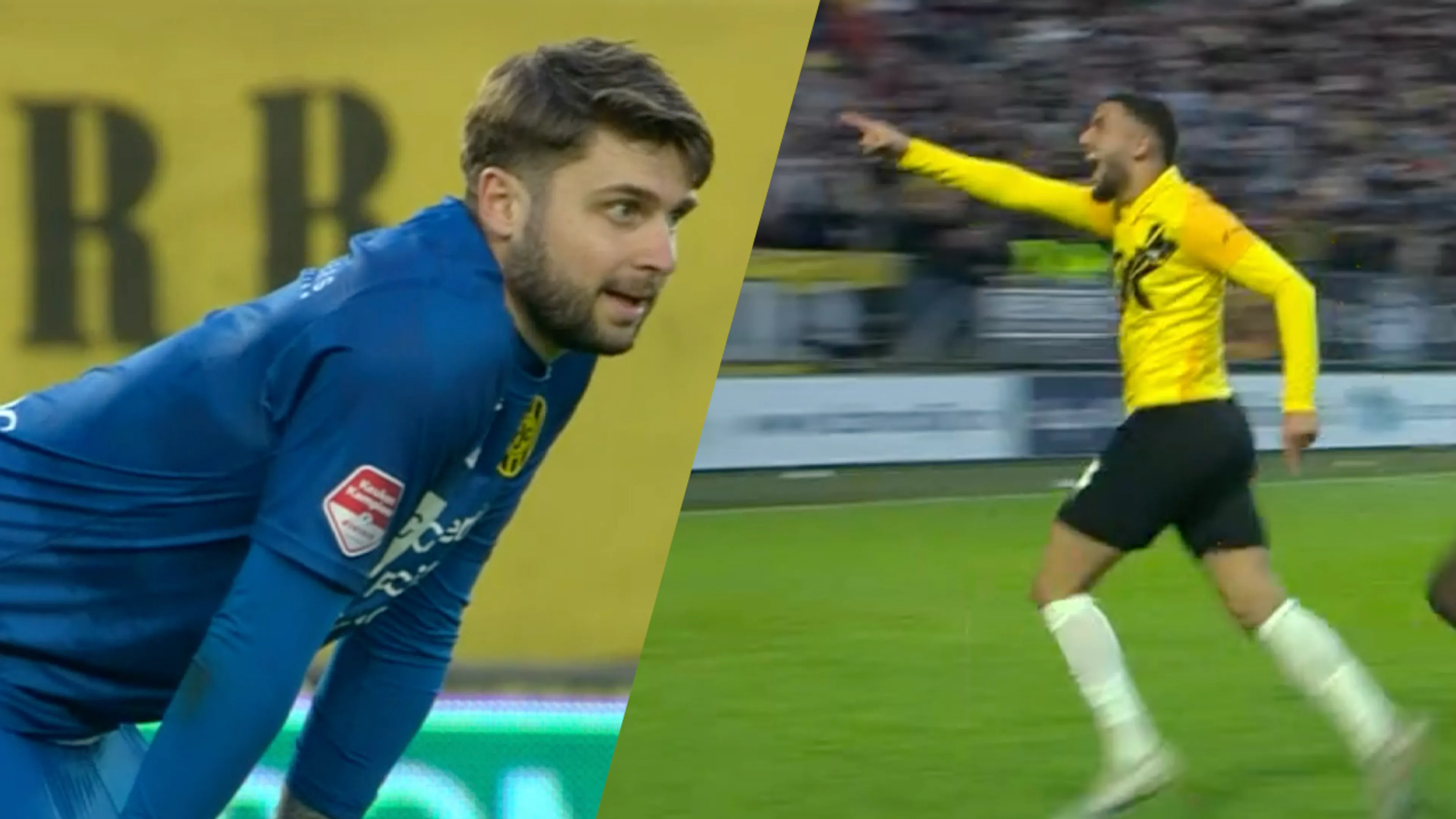 Videogoal: Agougil scoort wereldgoal vanaf 40 meter!