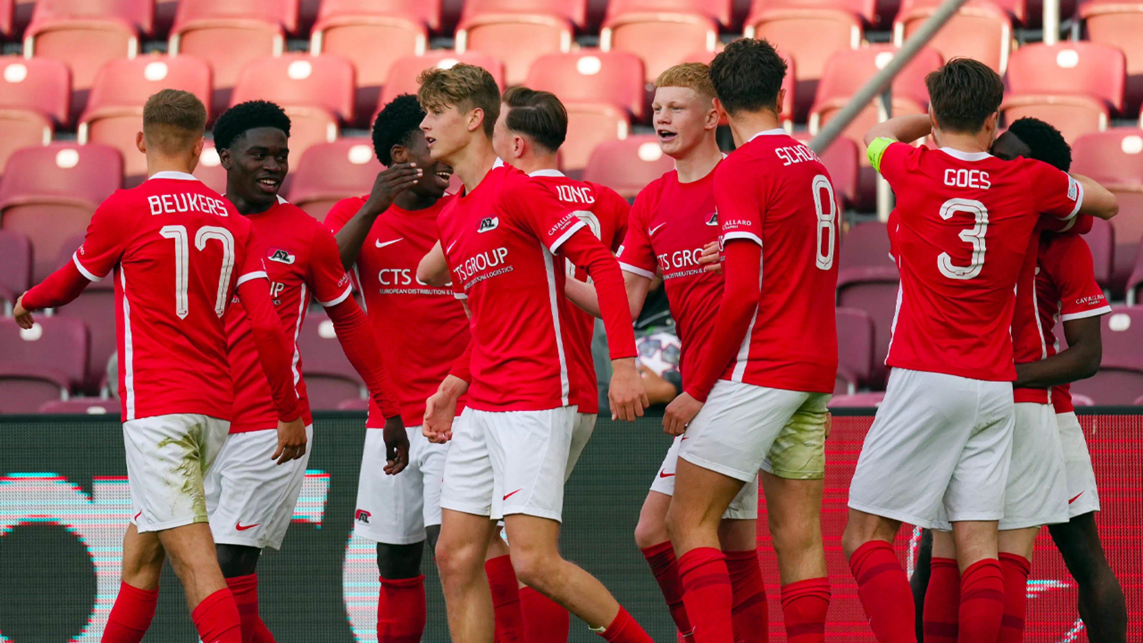 AZ wint als eerste Nederlandse club Youth League na monsterzege op Hajduk