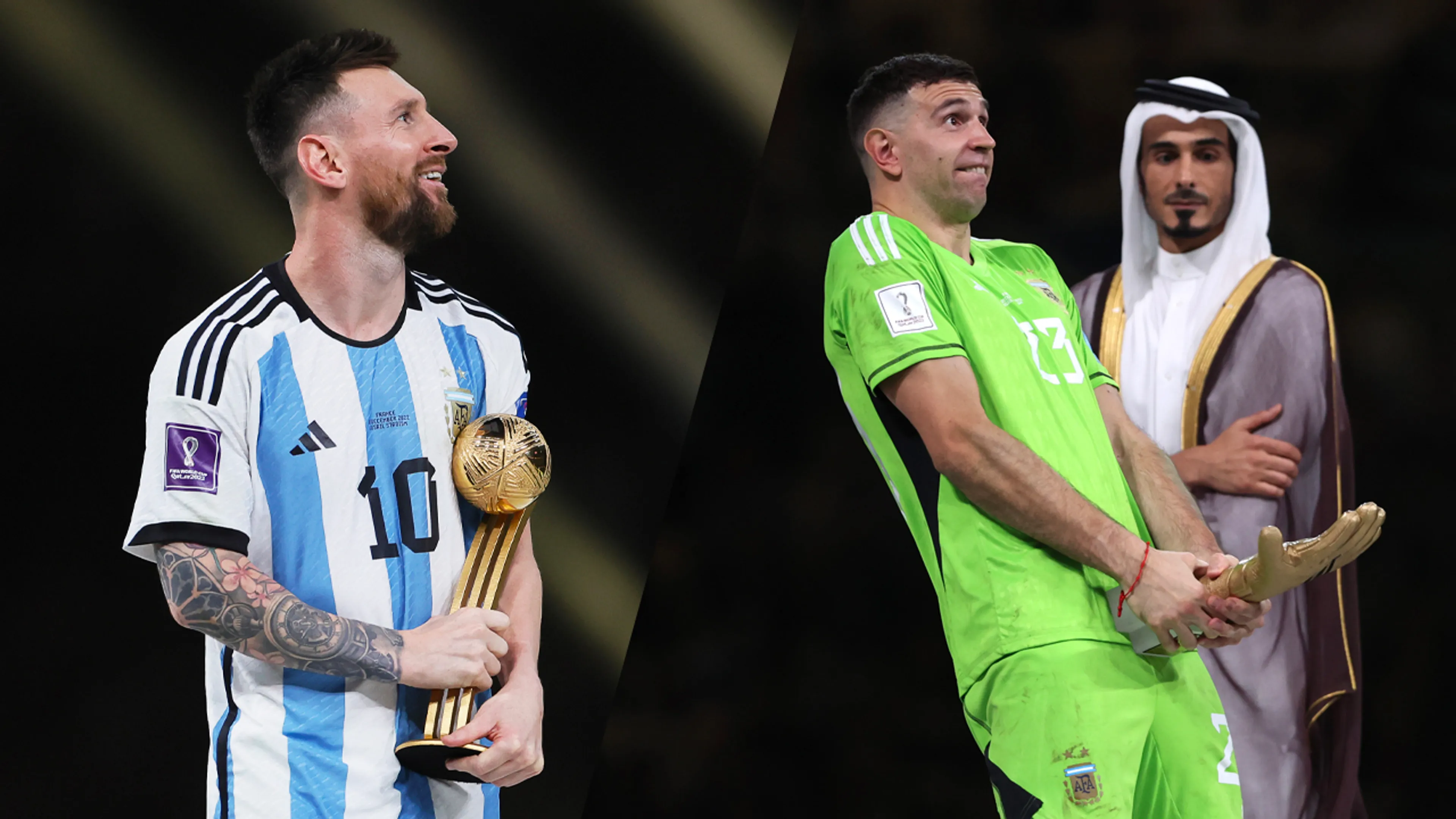Messi gekozen tot beste speler van WK; Martínez beste doelman