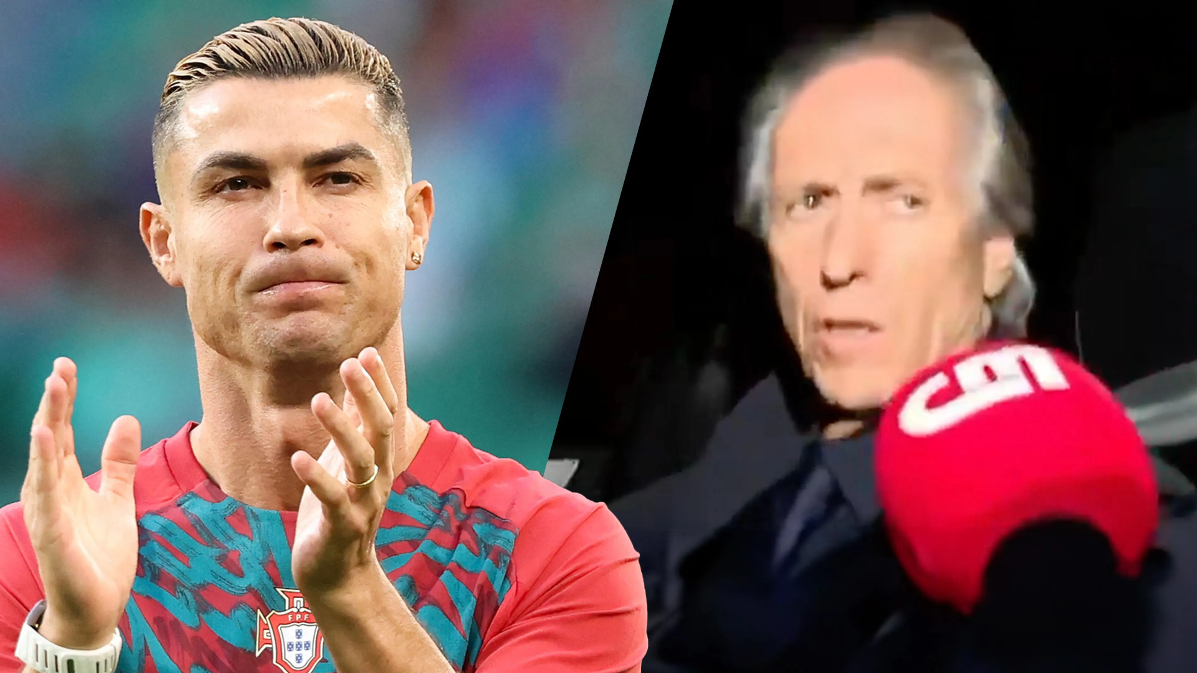 Jorge Jesus voor zijn woning geconfronteerd met statement Cristiano Ronaldo