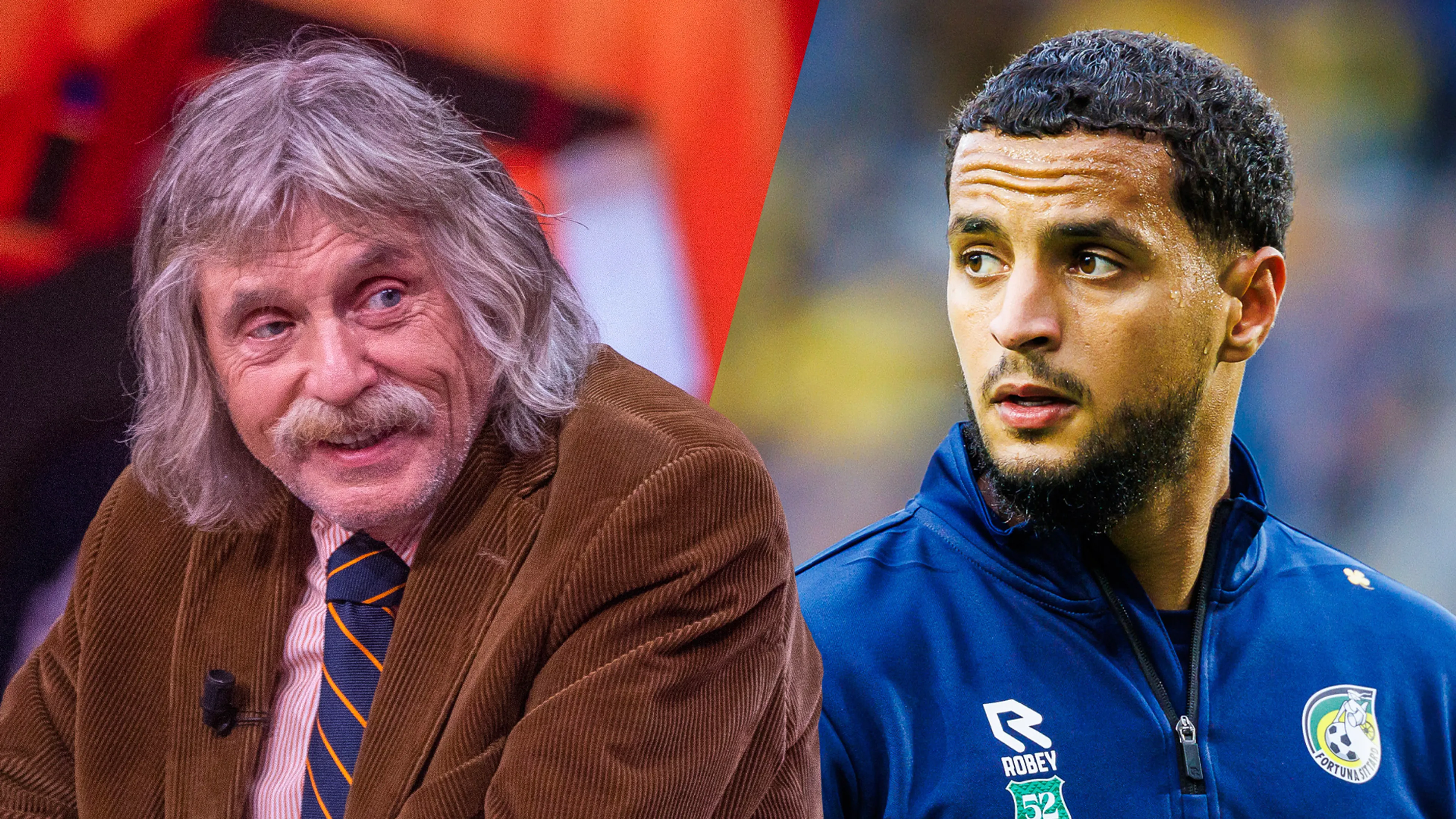 Mohamed Ihattaren: ‘Ik vind het zelf ook best leuk om naar Johan Derksen te kijken, maar...'