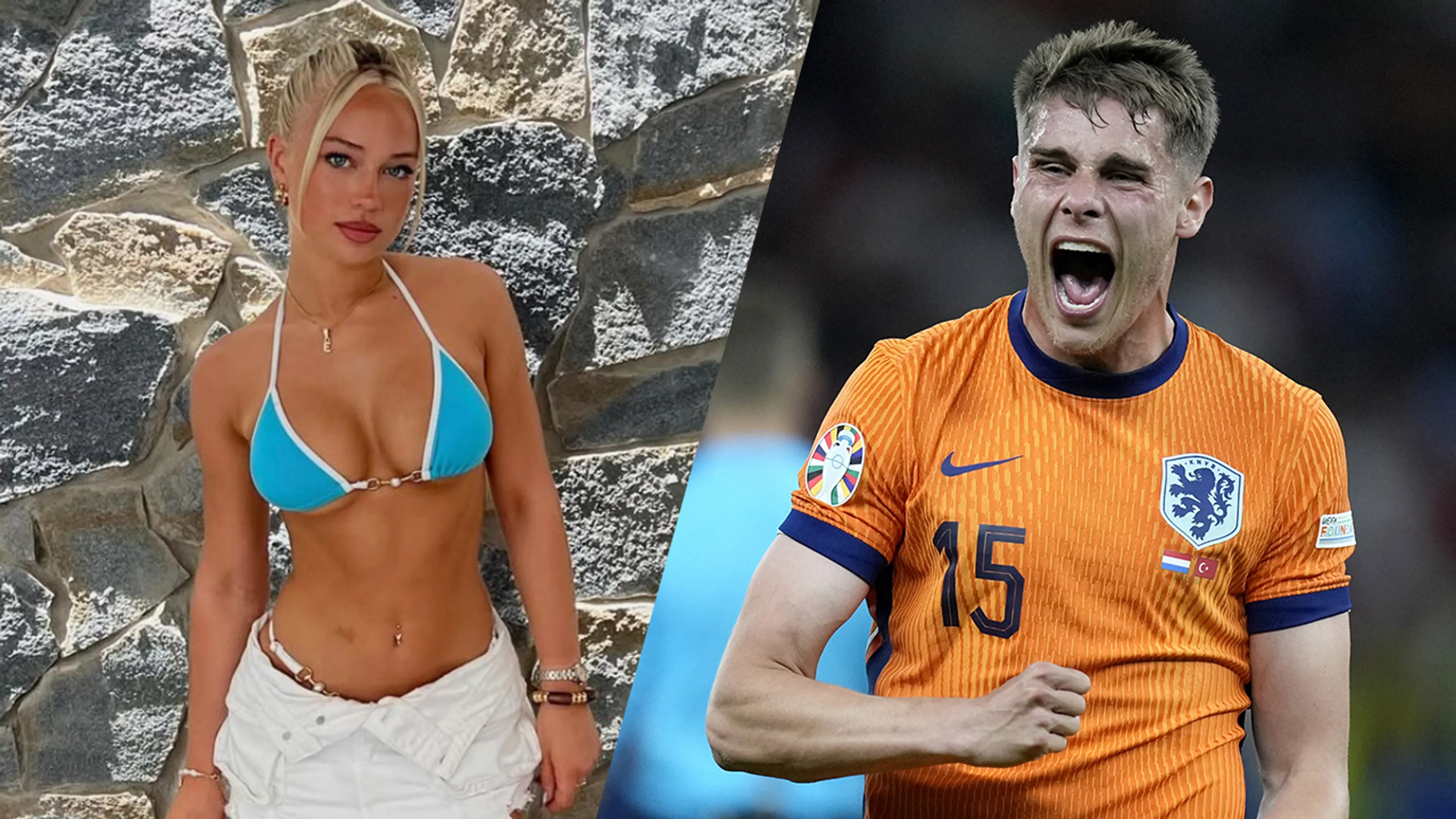 Zien: Oranje-international Micky van de Ven slaat populair Brits model aan de haak  