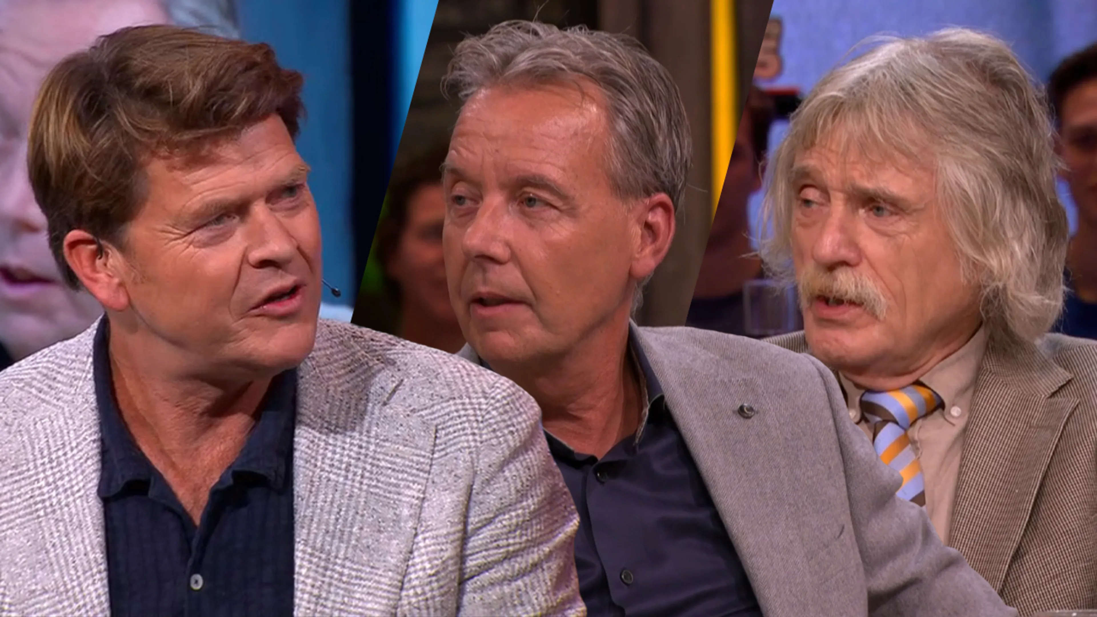 Johan Derksen reageert op uithaal van Beau van Erven Dorens richting Valentijn Driessen