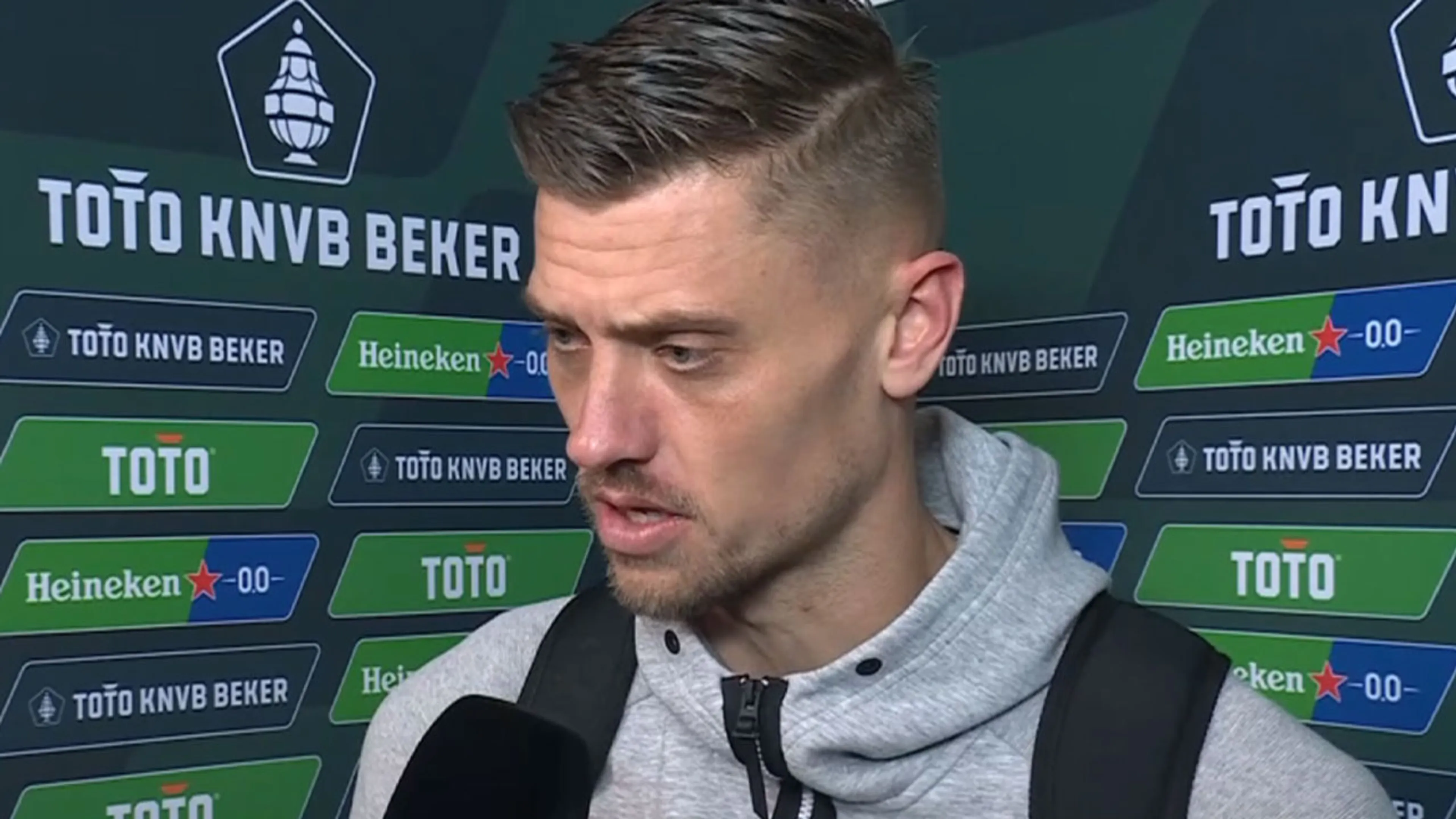Noppert schaamt zich voor bekerblamage tegen Quick Boys: 'Dit is een afgang!'