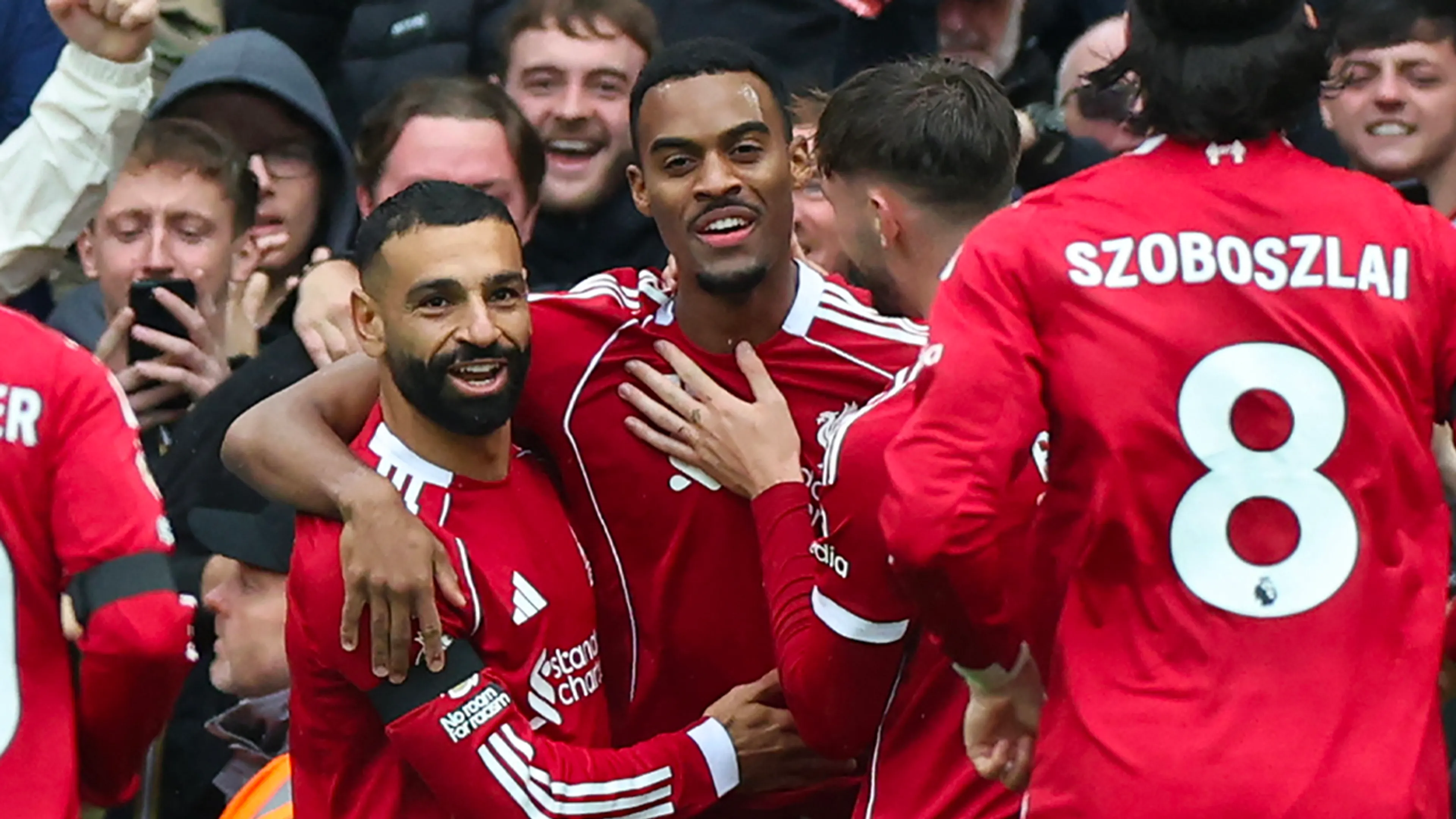 Liverpool wint dankzij goal en assist Gravenberch van Everton en blijft zonder puntenverlies