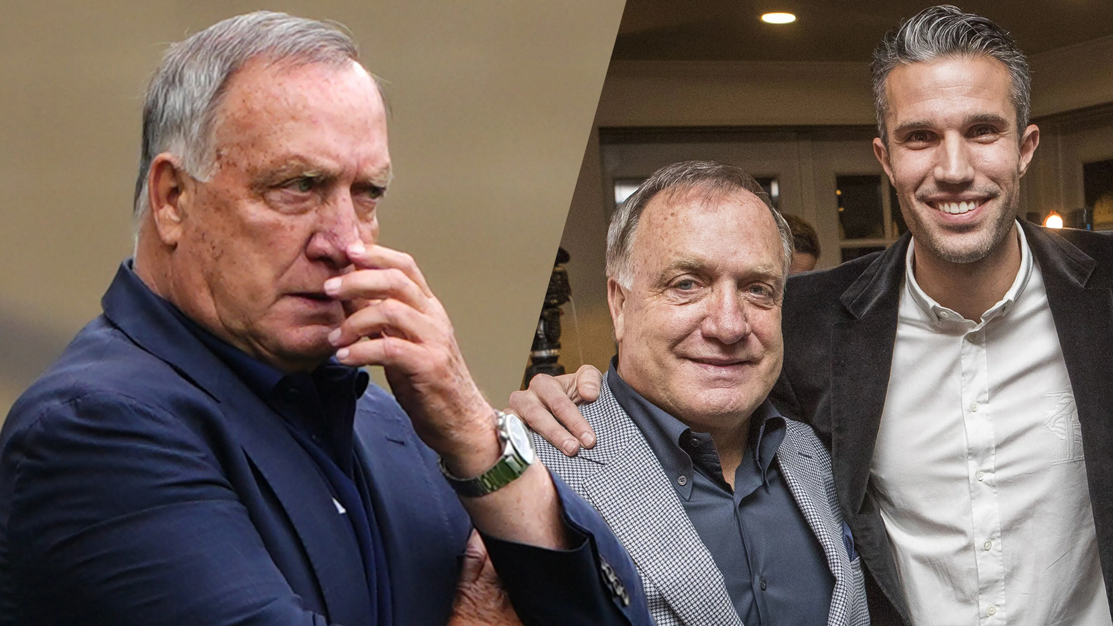 Adviseur Dick Advocaat uit onvrede over ontslag Robin van Persie: ‘Vreemde gang van zaken’