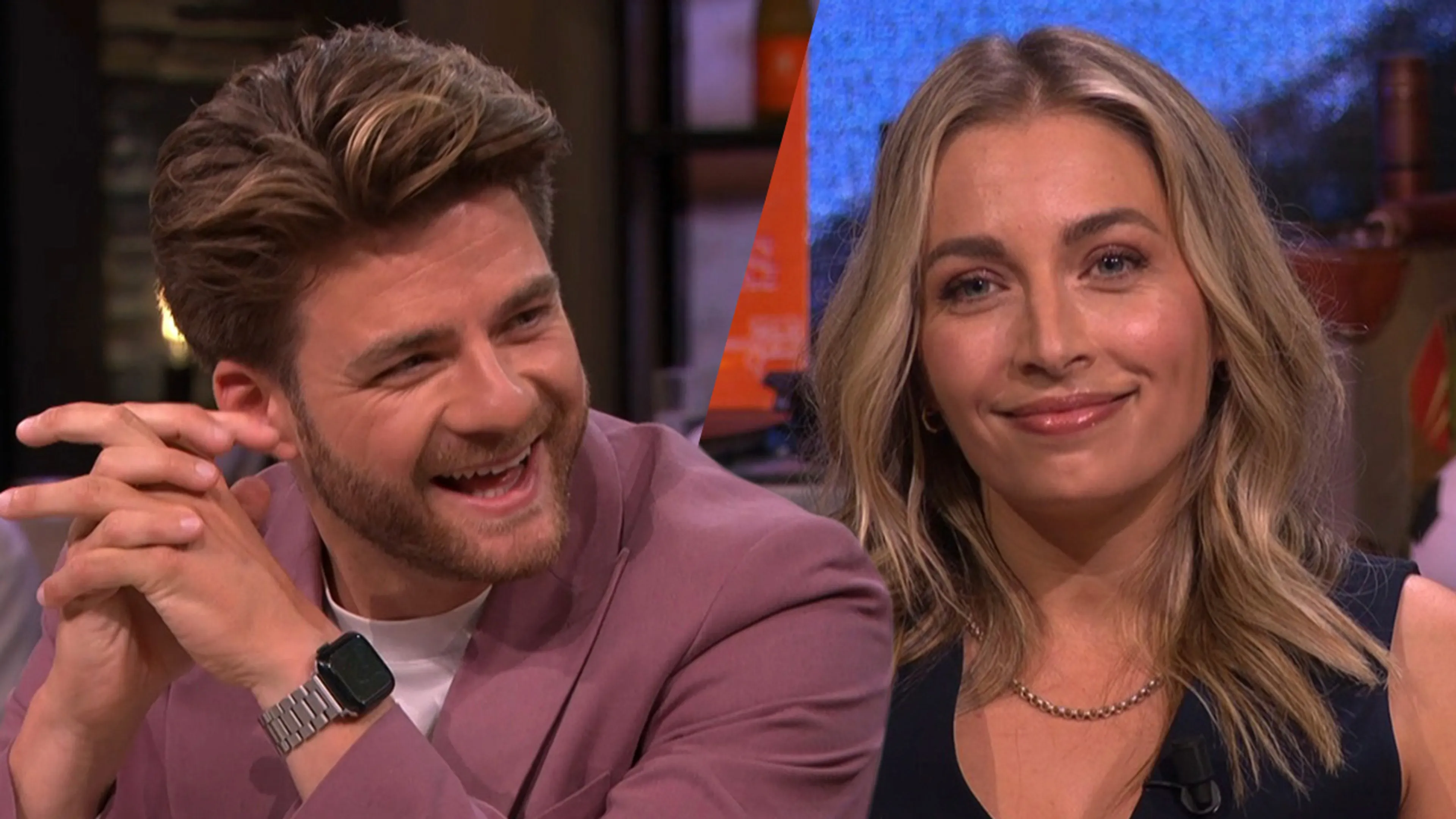 Frank van Leeuwen en Shelly Sterk donderdagavond te gast bij Vandaag Inside