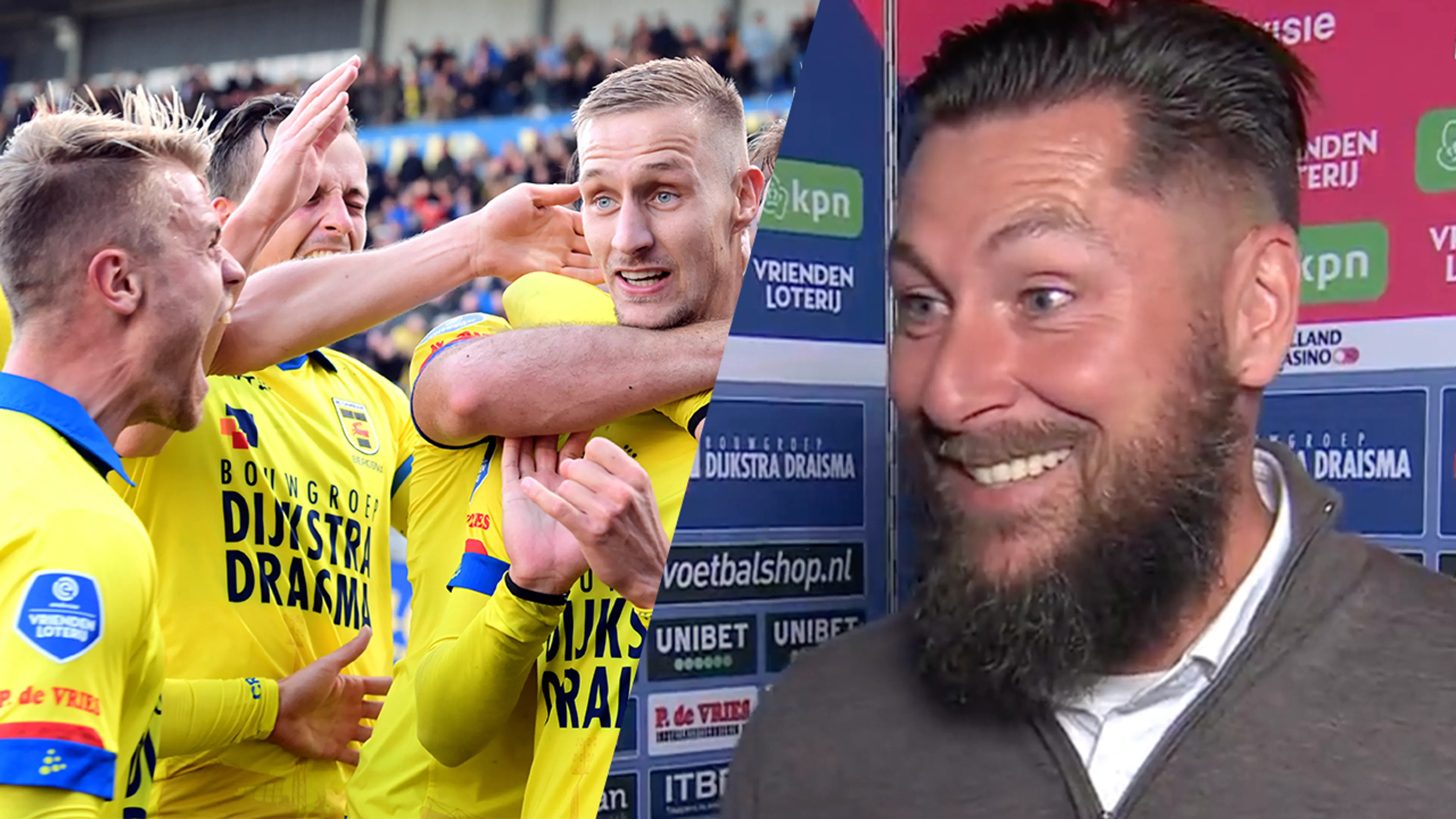 Cambuur-speler toont karakter: 'Hij heeft voor de wedstrijd gekotst en in de rust gekotst'