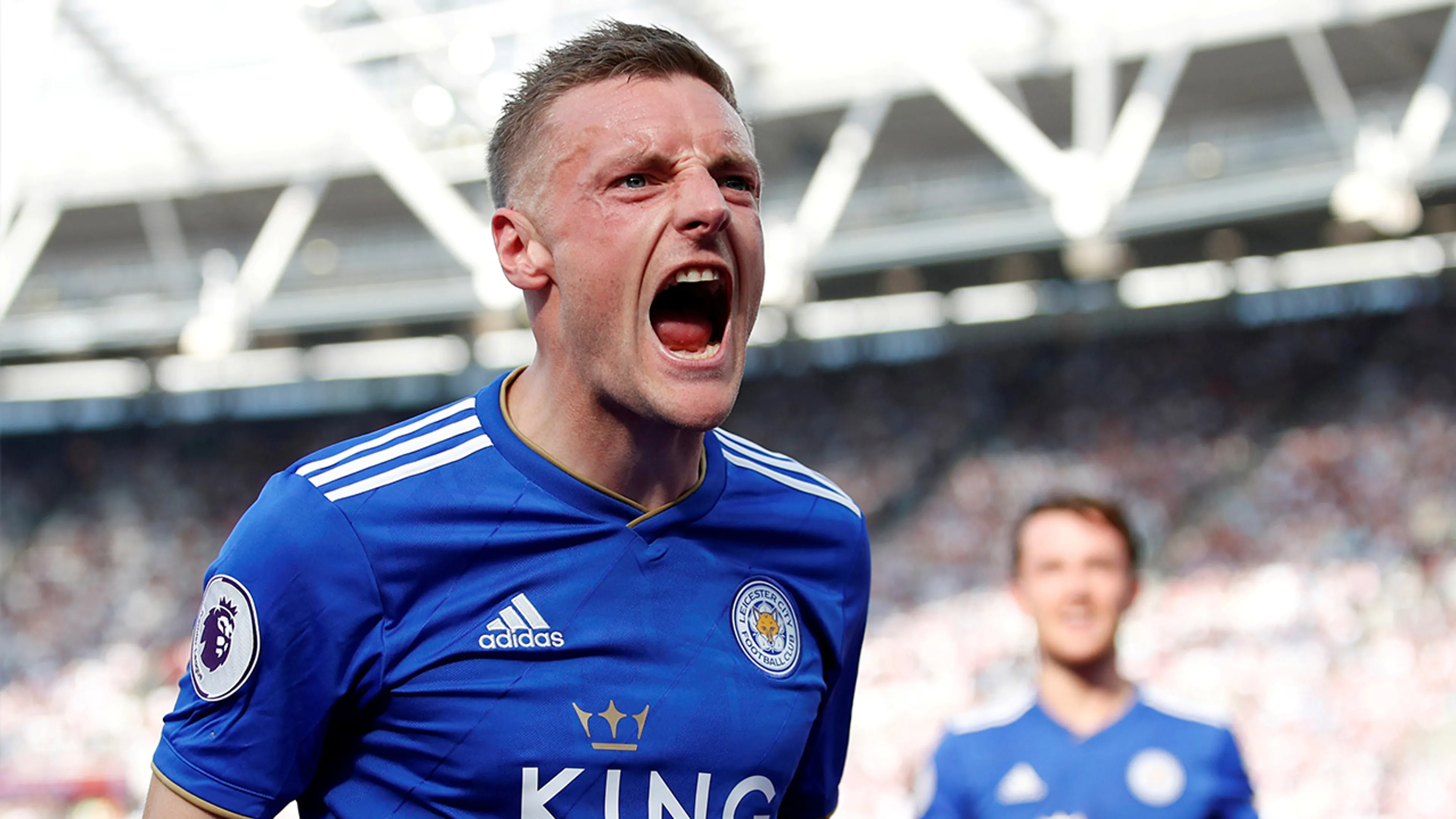'Jamie Vardy kan de avond voor de wedstrijd pinten hijsen en pizza eten en er toch staan'