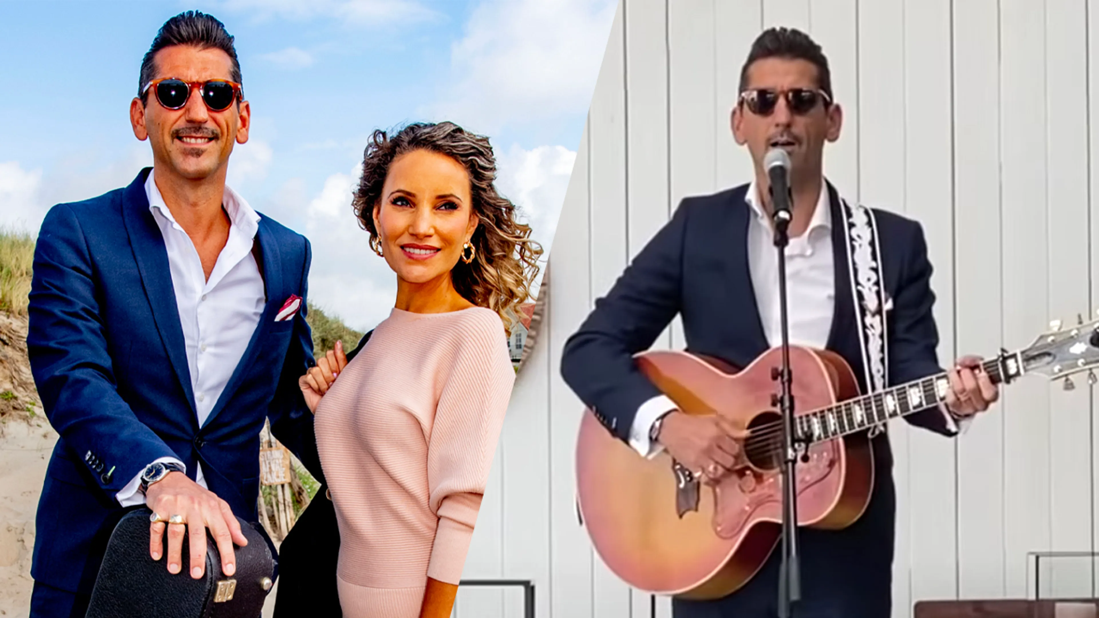 Danny en Escha genoten van bruiloft René en Minouche