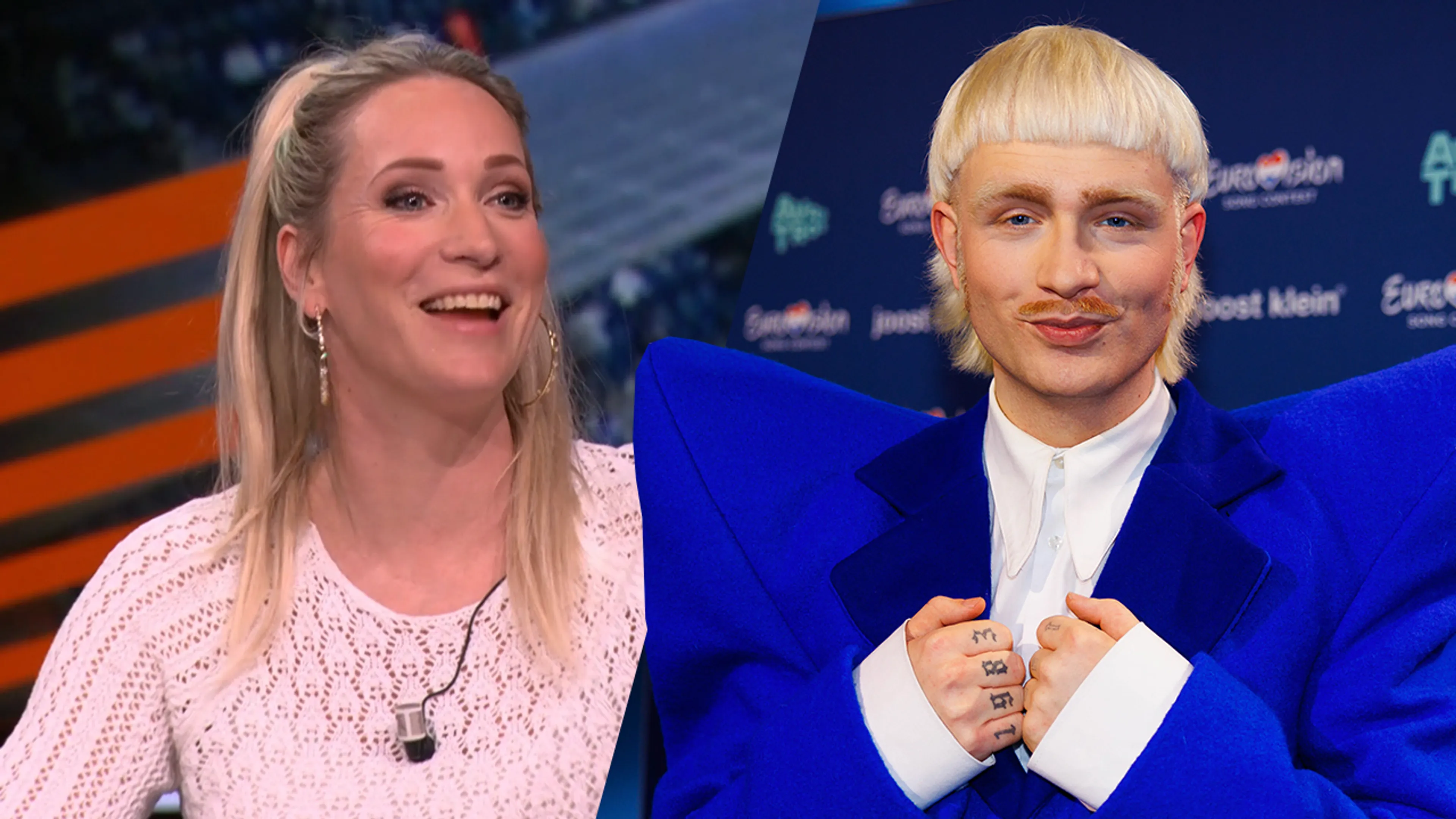 Hélène grapt over Joost Klein: 'Dick Advocaat en Wim Kieft zijn knapper!'