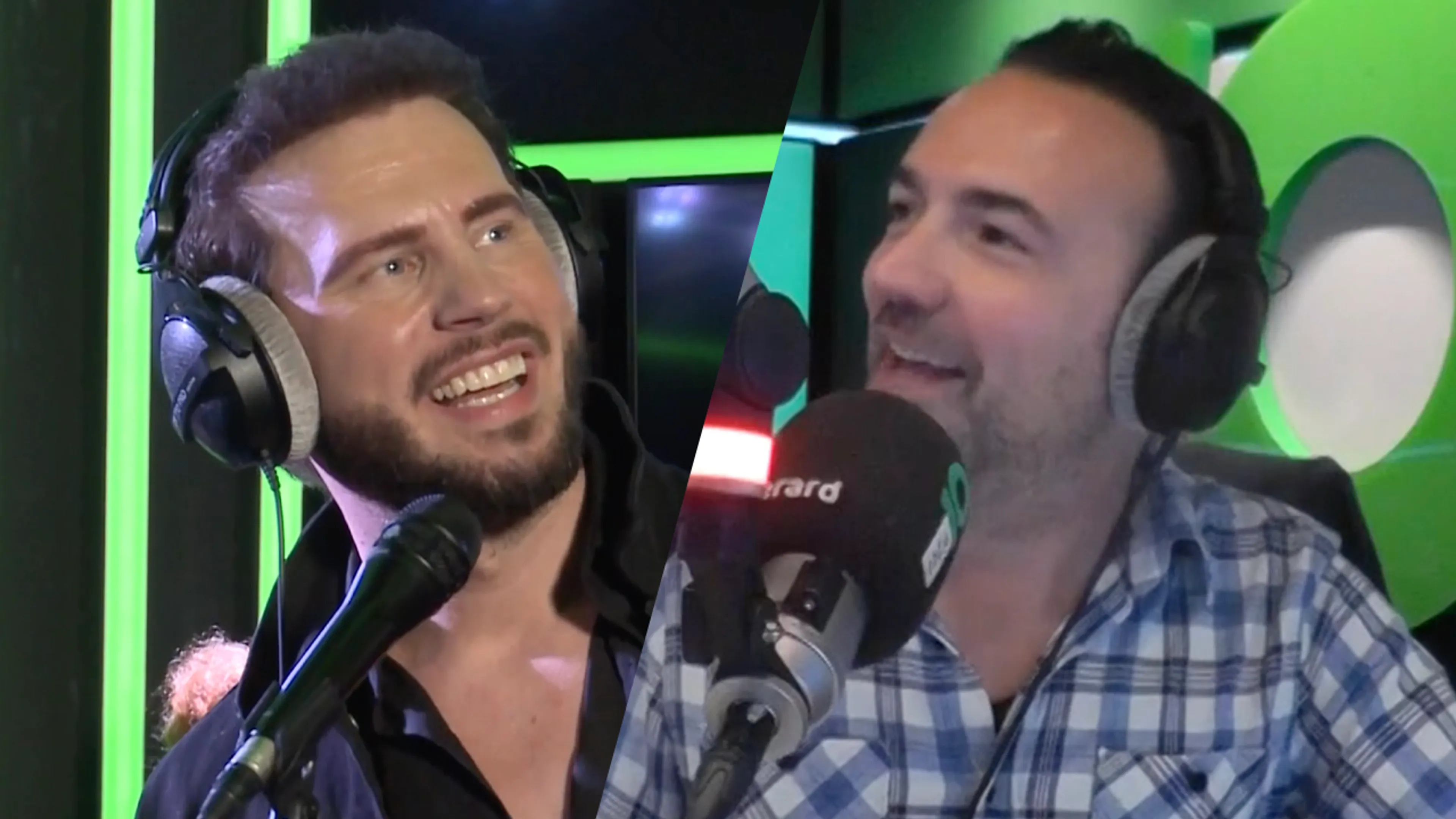 Bouke krijgt bijzonder verzoek van Gerard Ekdom na live optreden bij Radio 10