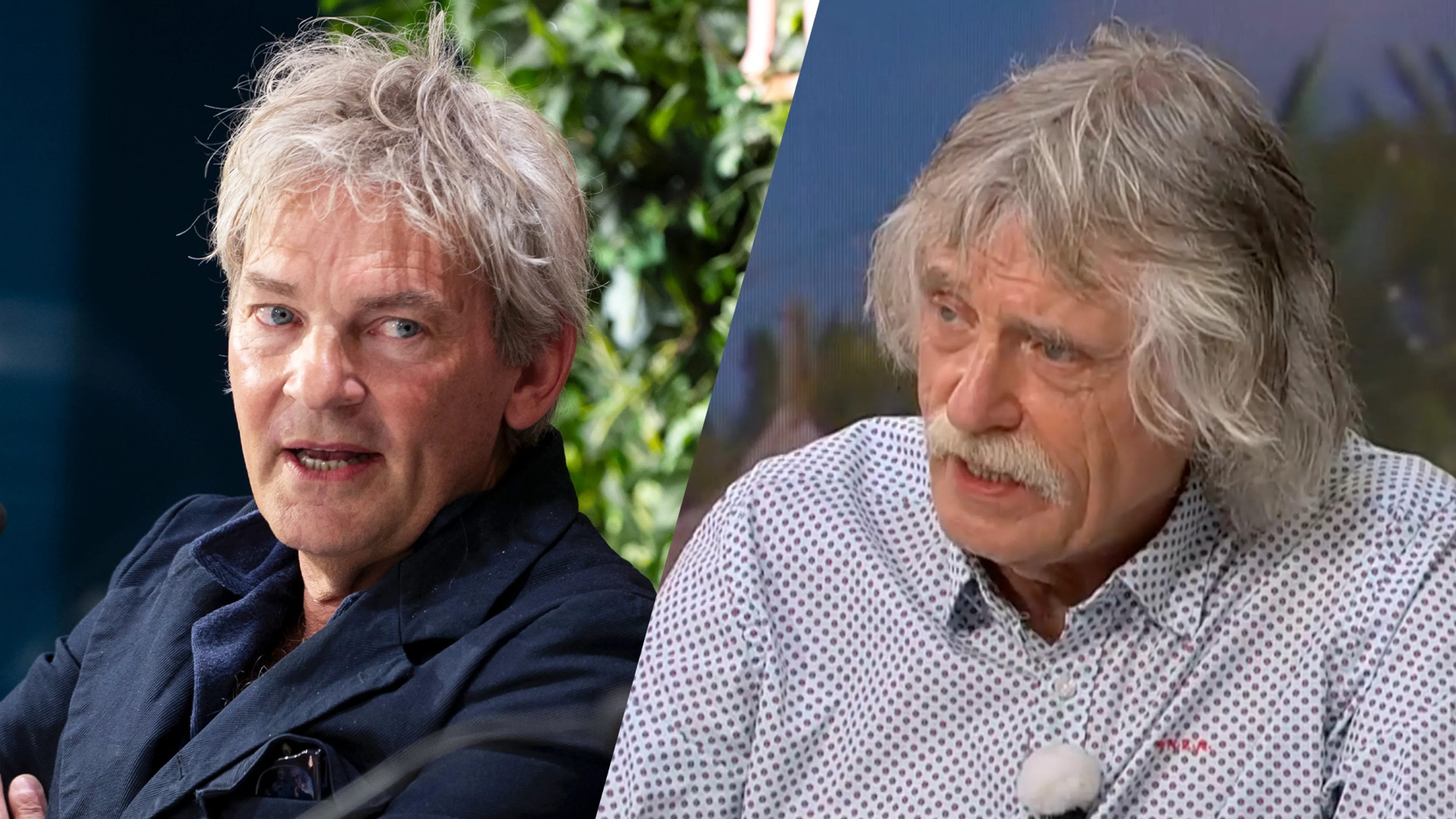 Johan Derksen reageert op aanstaande tv-comeback van Matthijs van Nieuwkerk bij SBS6