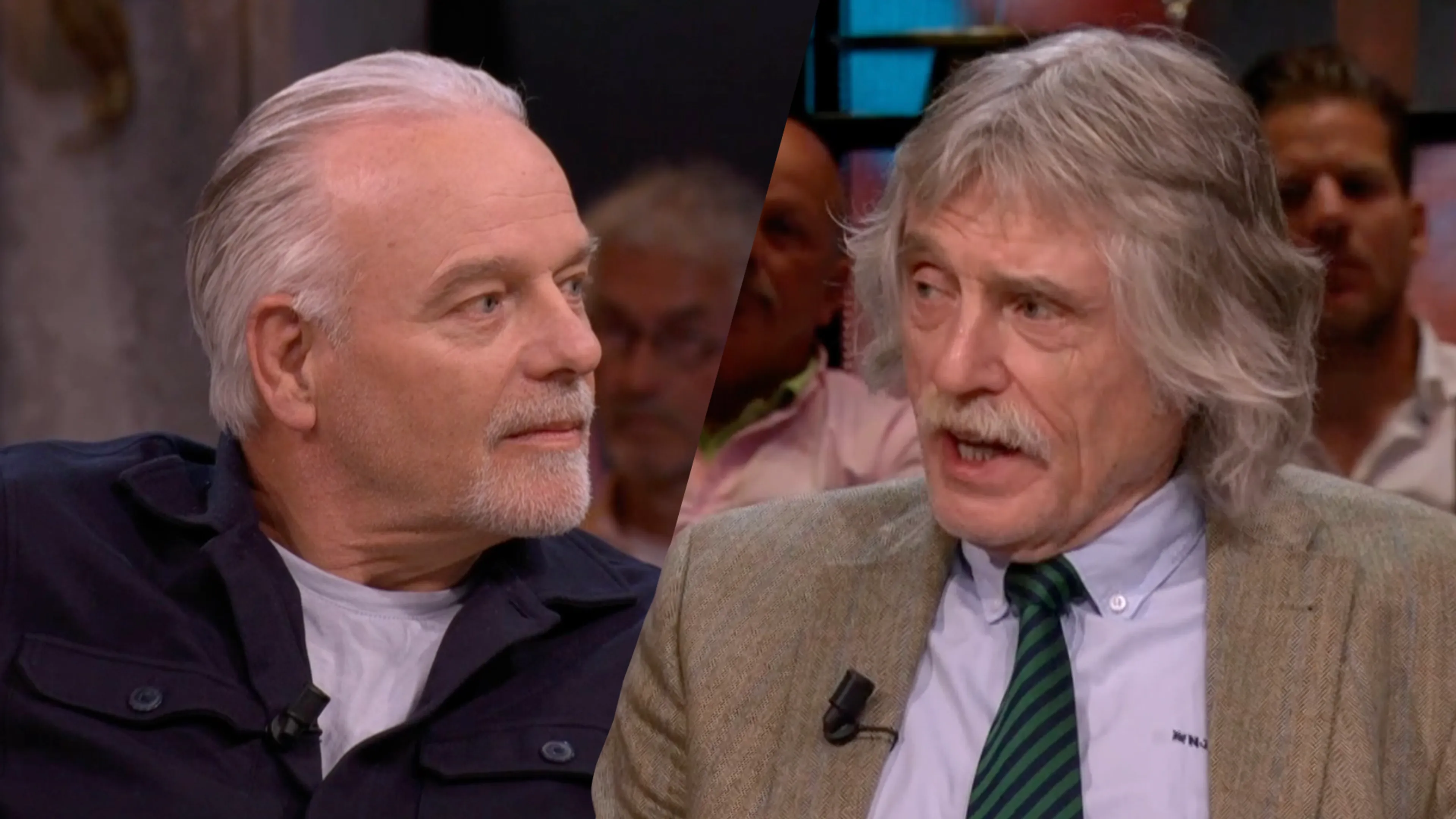 Johan tegen Wierd Duk: 'Jij doet nogal gewichtig hierover, maar ik vind het je reinste betutteling'