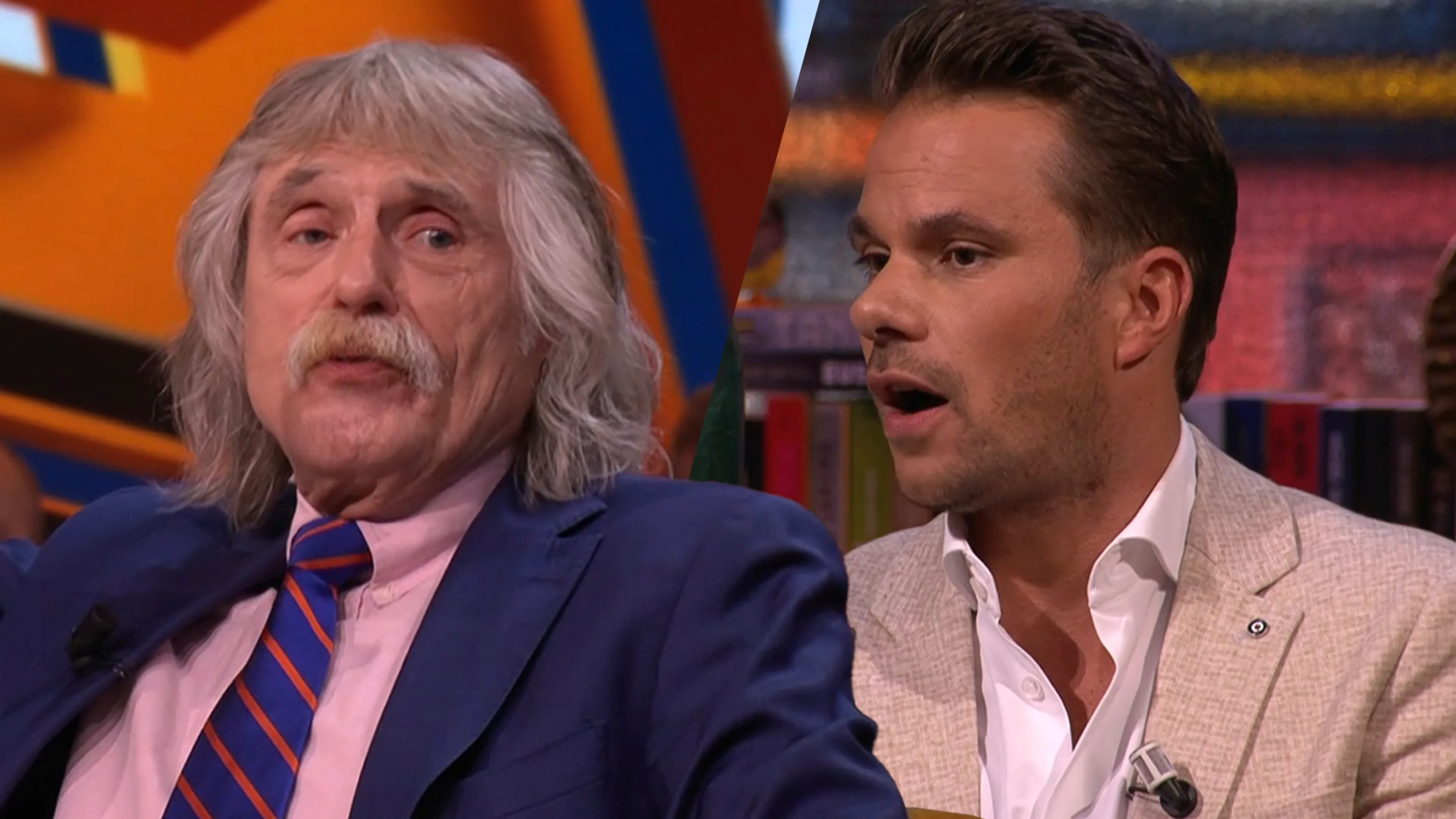 Johan geeft Boulevard een veeg: 'Het interesseert me niet met wie Sieneke geneukt heeft!'