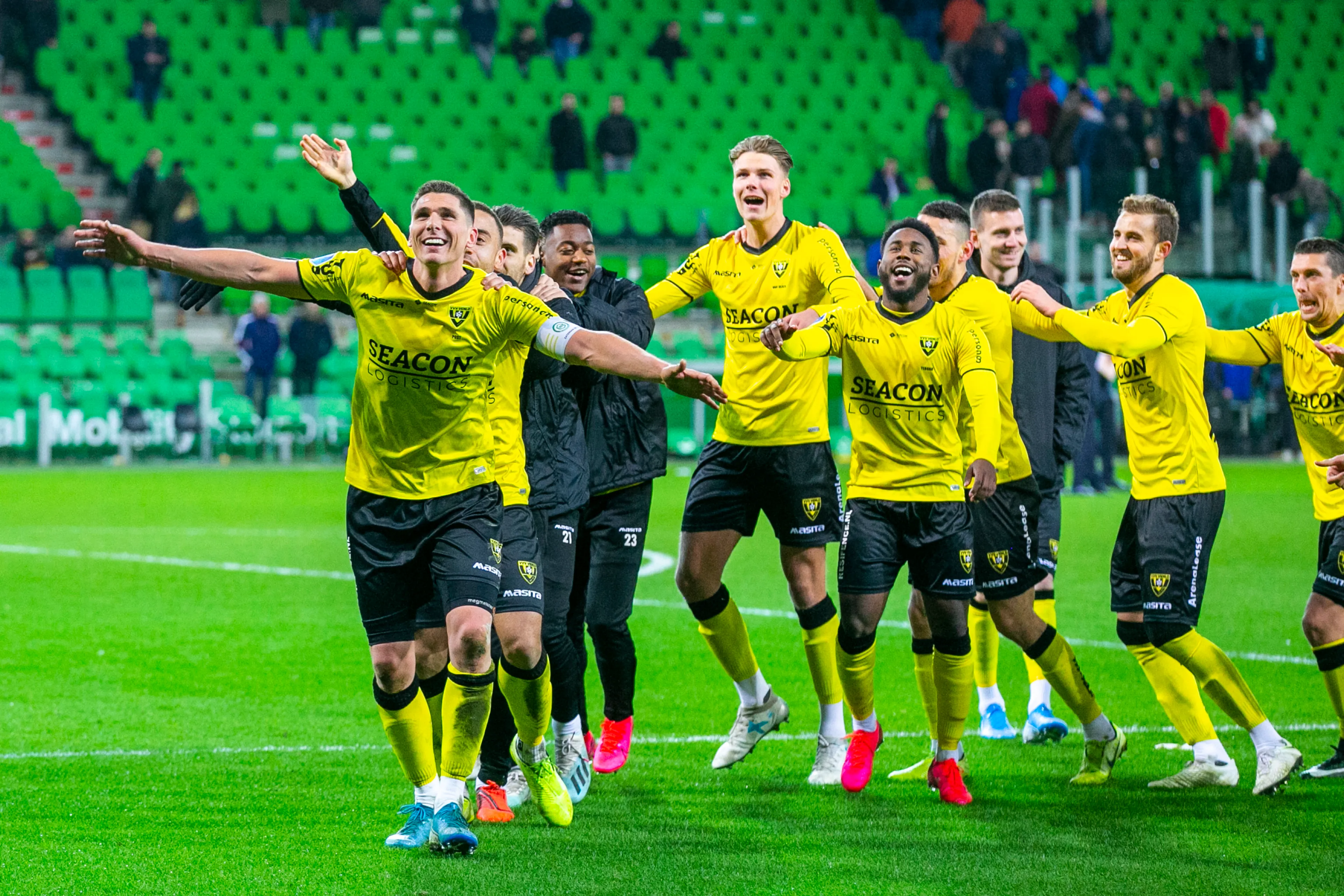 VVV-Venlo trekt stijgende lijn door met zege bij FC Groningen
