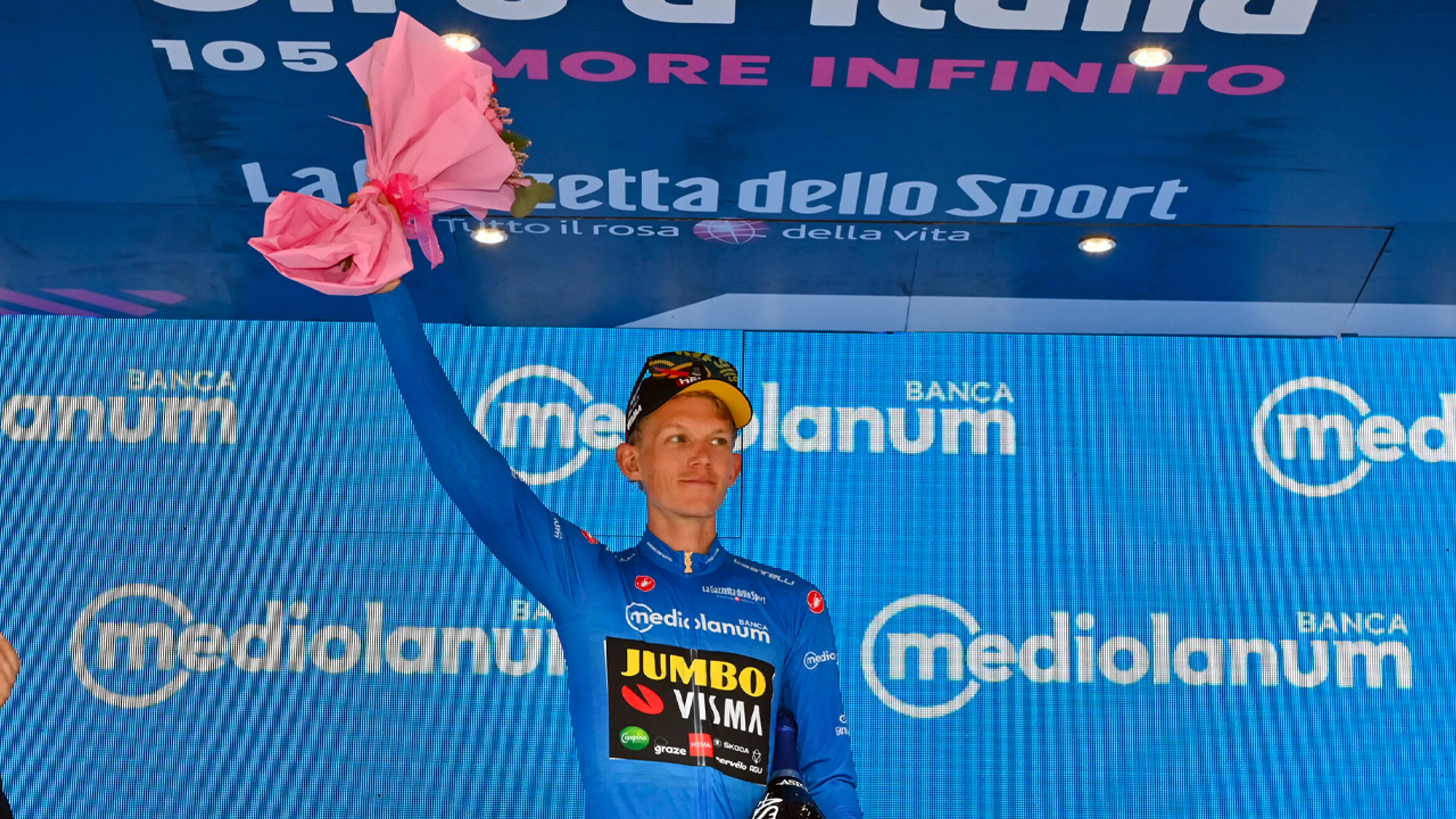 Bergkoning Bouwman boekt tweede etappezege in Giro d'Italia