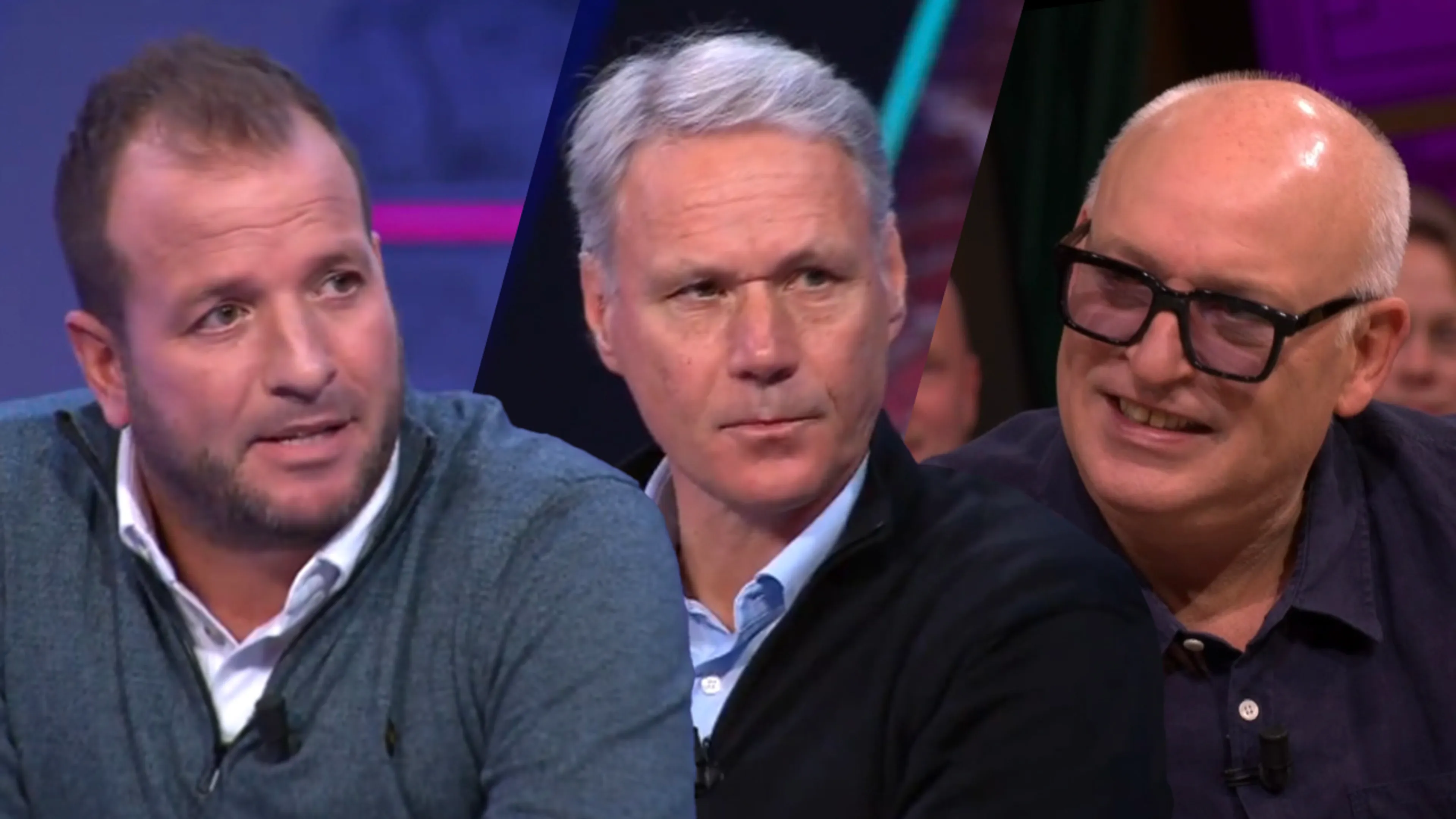 René vond Van der Vaart en Van Basten te negatief over Feyenoord: 'Kijk waar ze vandaan komen!'