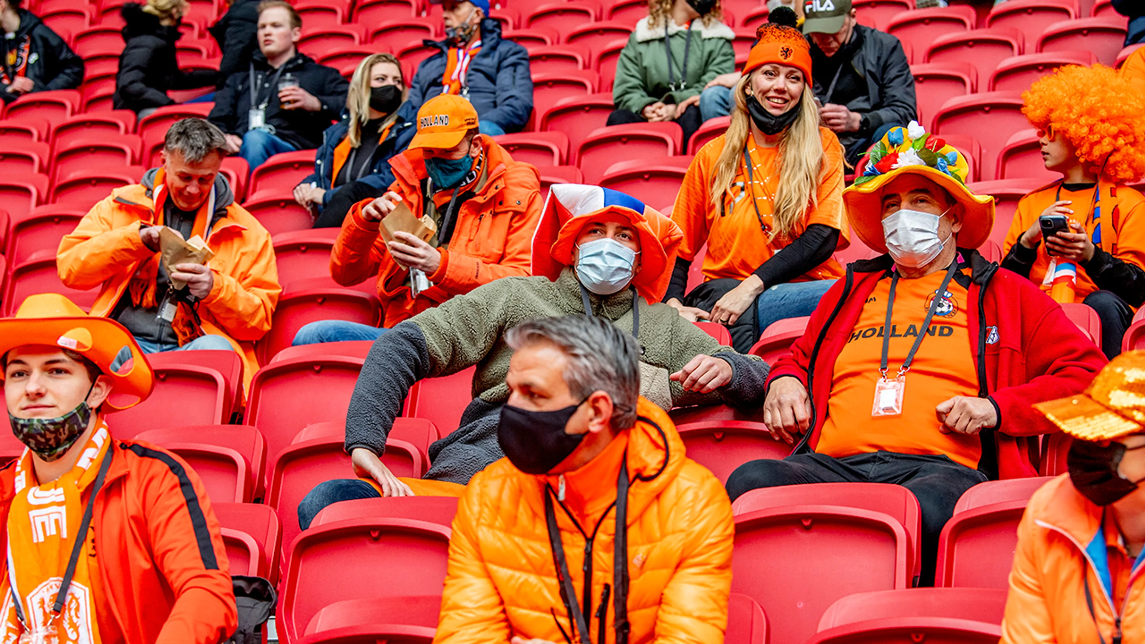 EK-scenario's hangen af van resultaten Fieldlab-interland Oranje