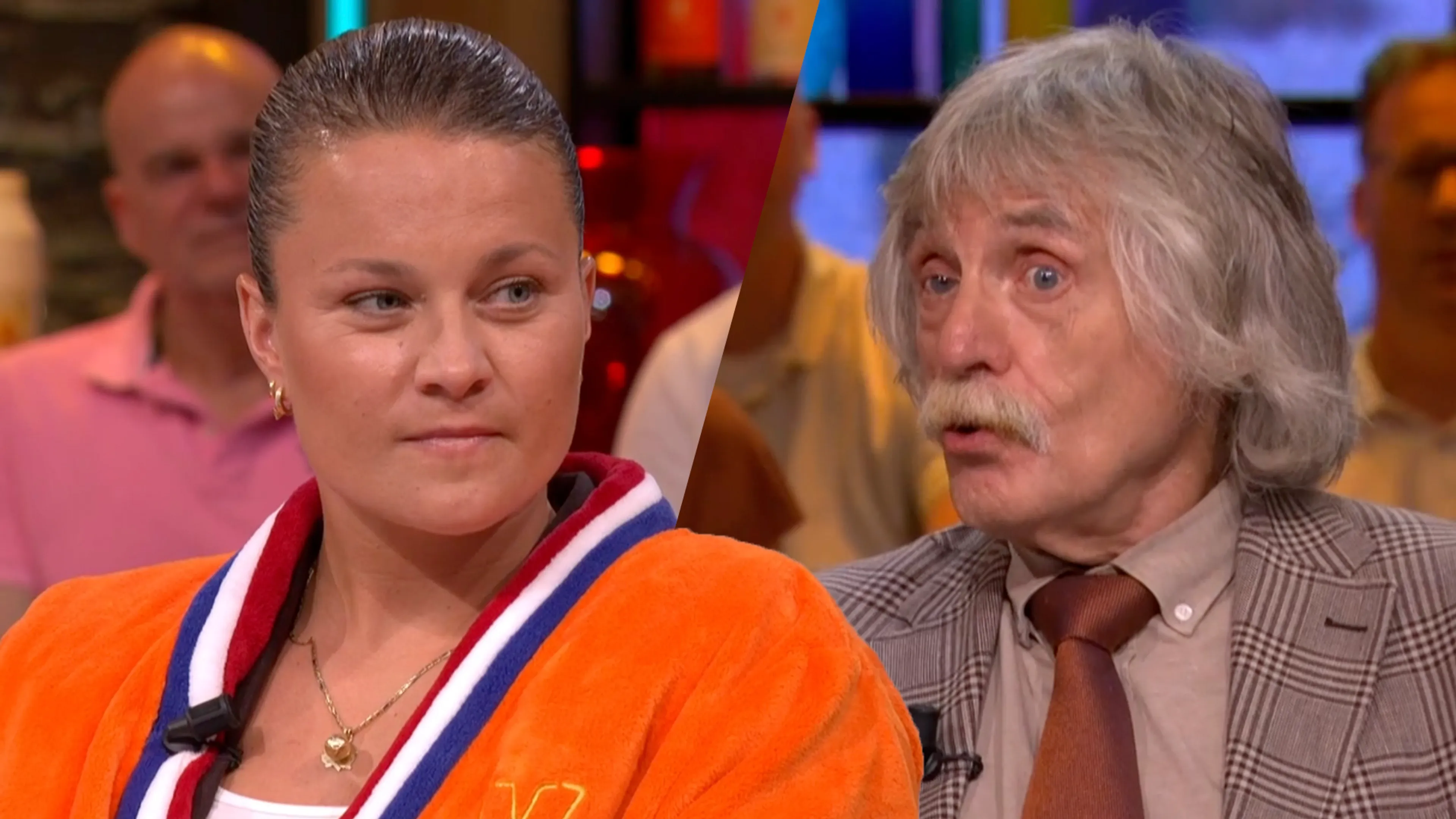 Johan Derksen prijst kritiek van Sherida Spitse op Ajax: 'Ik vind het heel moedig!'
