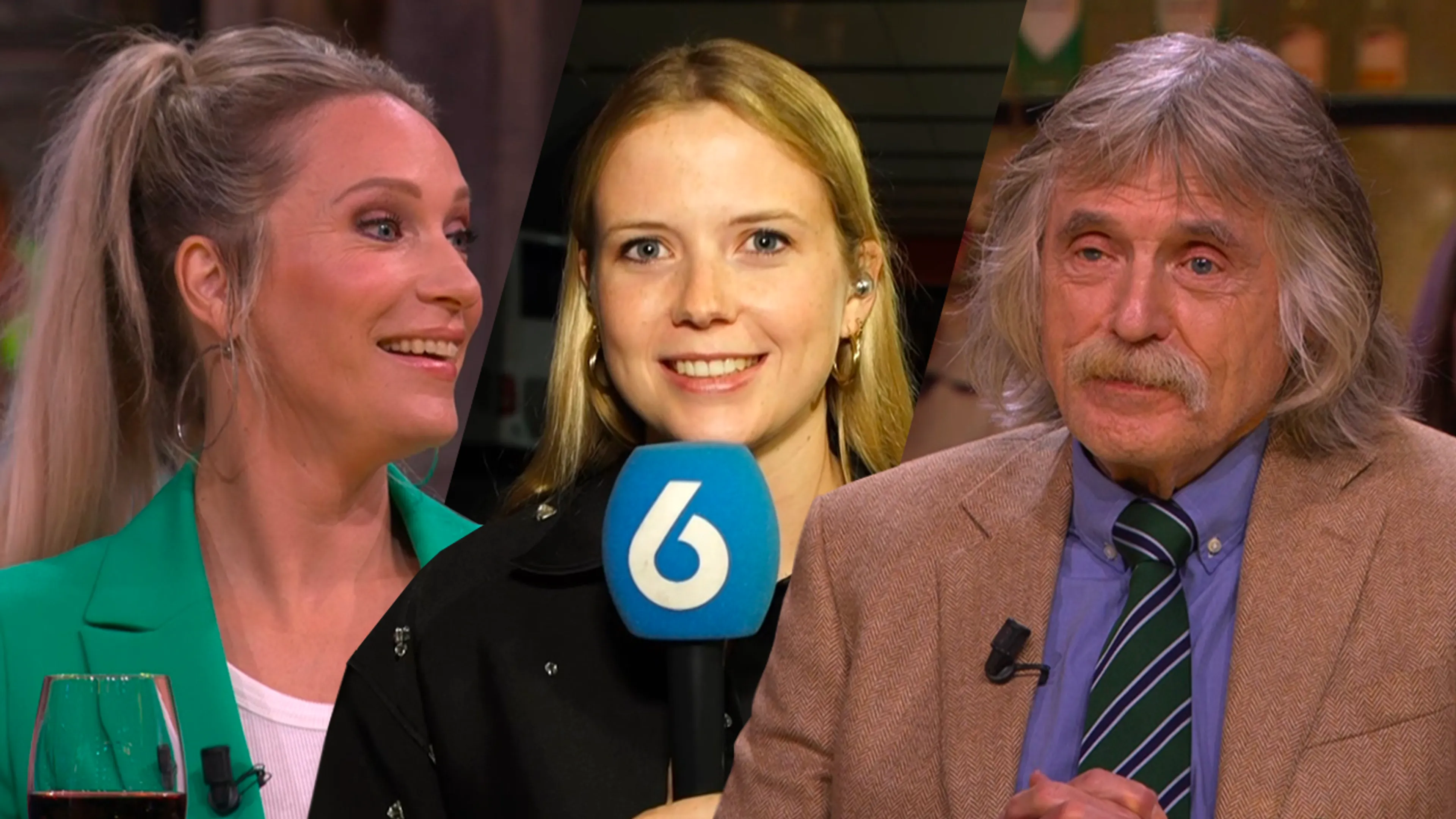 Johan lovend over speeches Hélène en Noa bij Televizier-gala: 'Deden het voortreffelijk!'