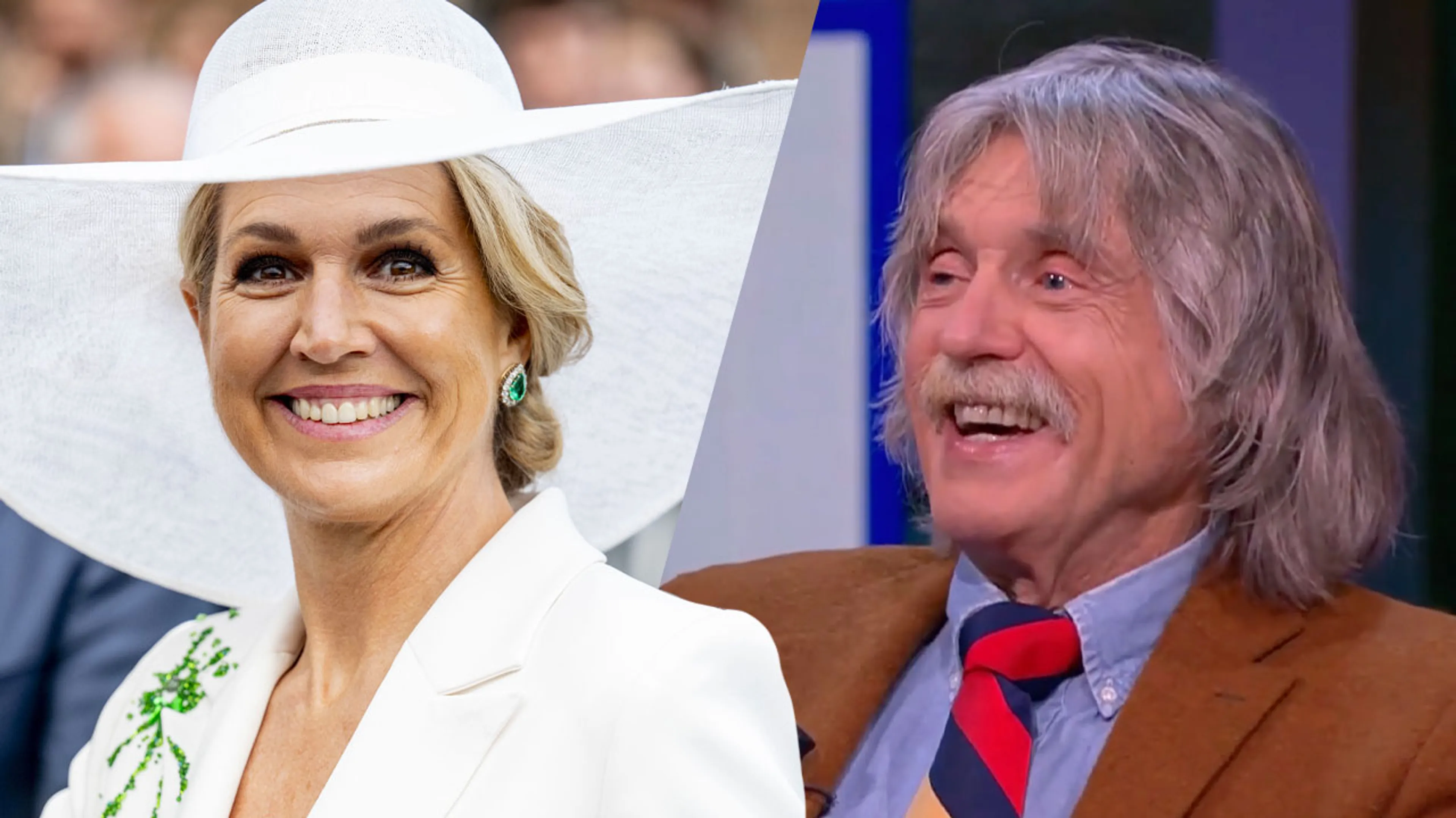Throwback: Johan Derksen onthult: 'Daardoor is Máxima niet met mij maar met Prins Pils getrouwd'
