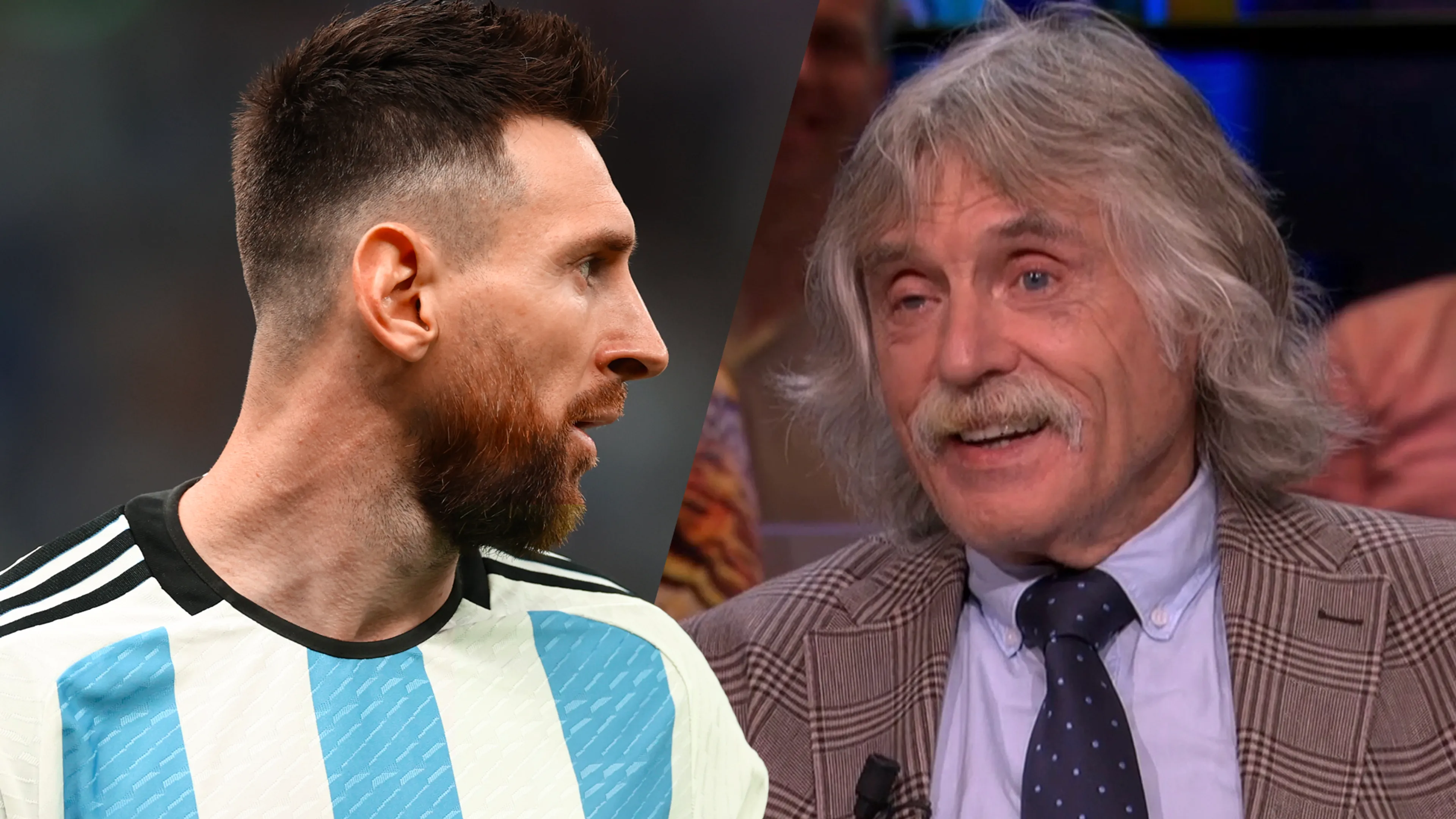 Johan Derksen ziet oude uitspraak over Lionel Messi terug: 'Dat vind ik nog steeds!'