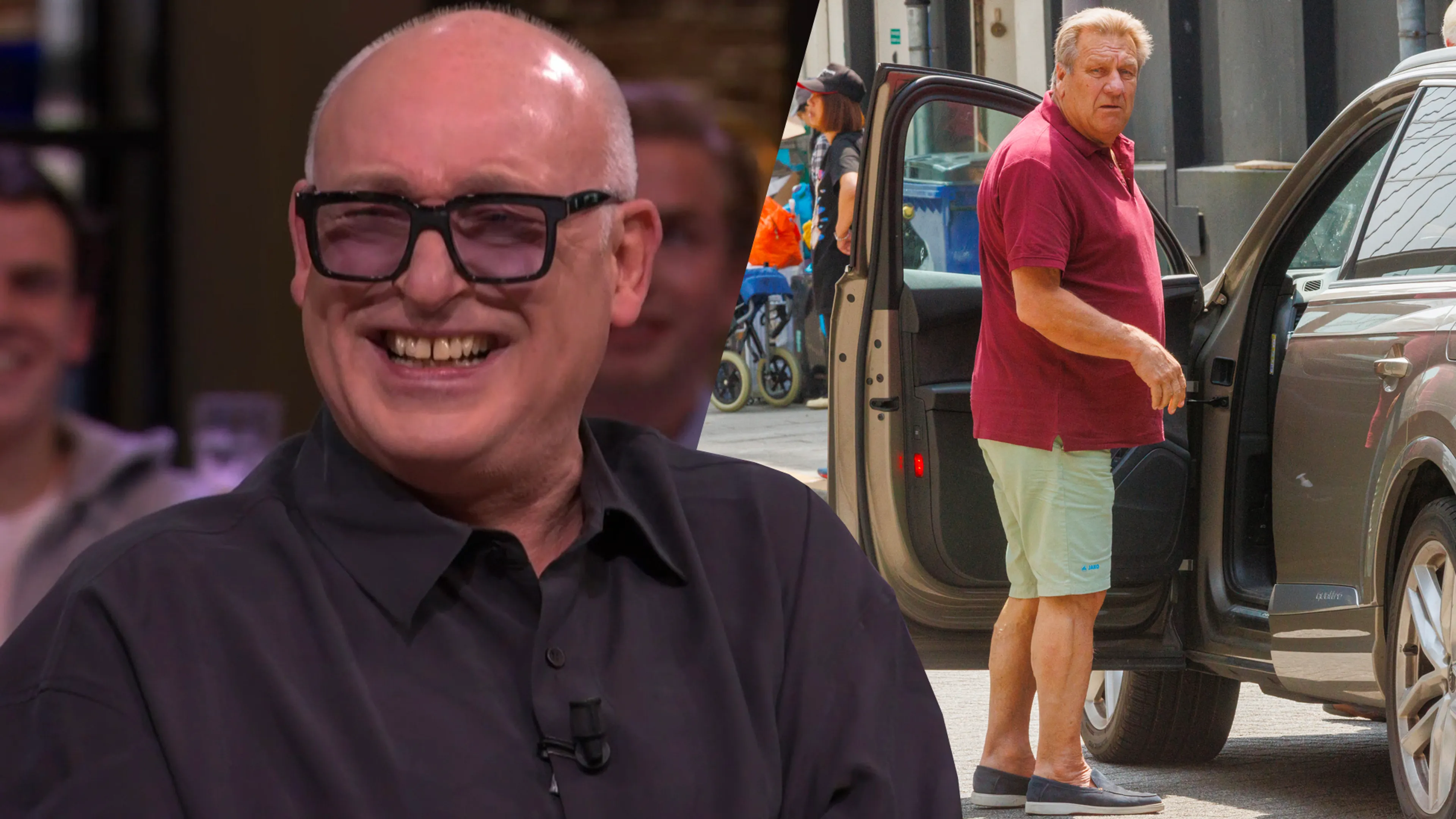 René giert om weekend van Jan Boskamp in Manchester