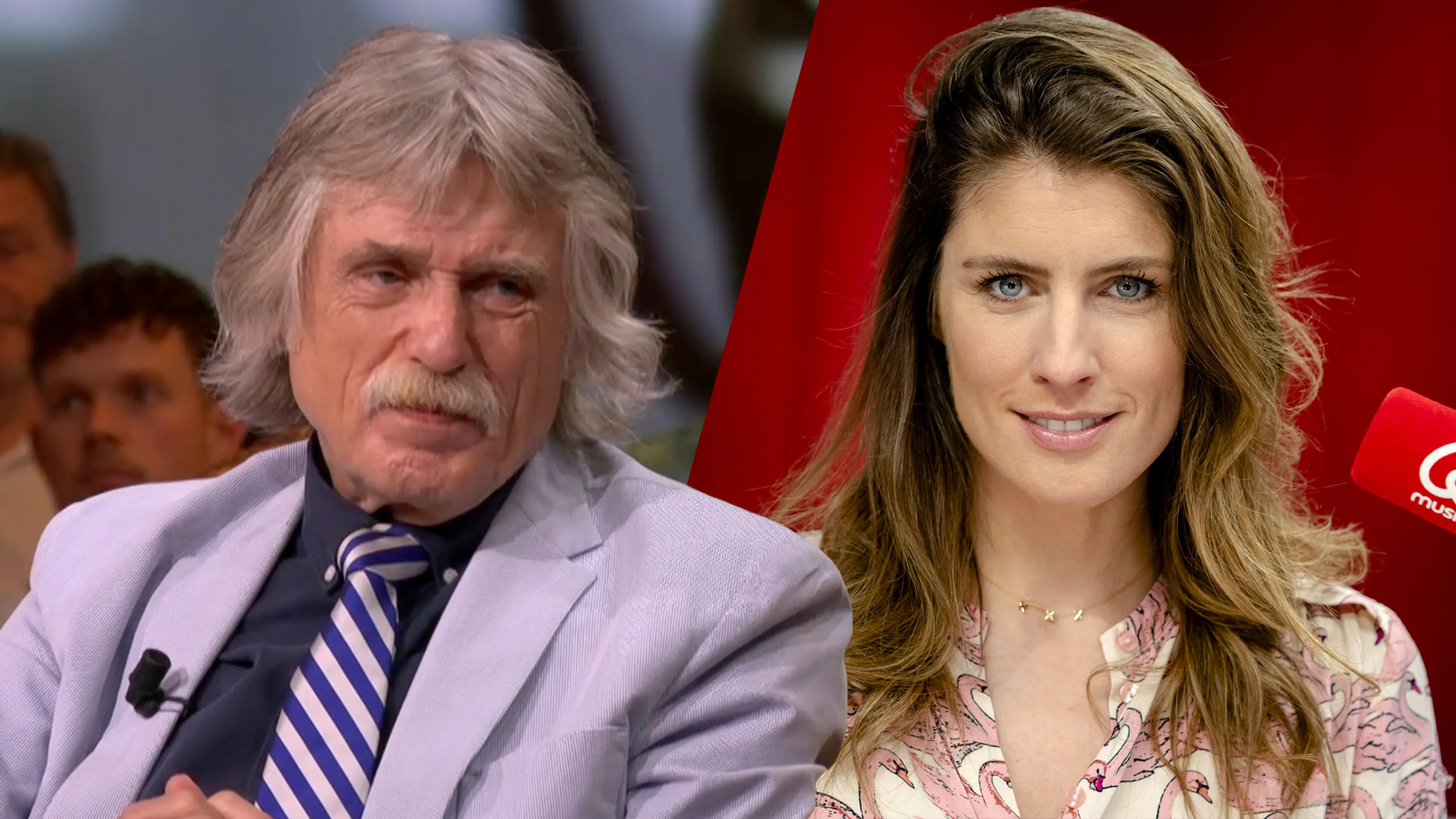Johan Derksen over Marieke Elsinga: 'Een hele mooie, maar irritante juffrouw!'