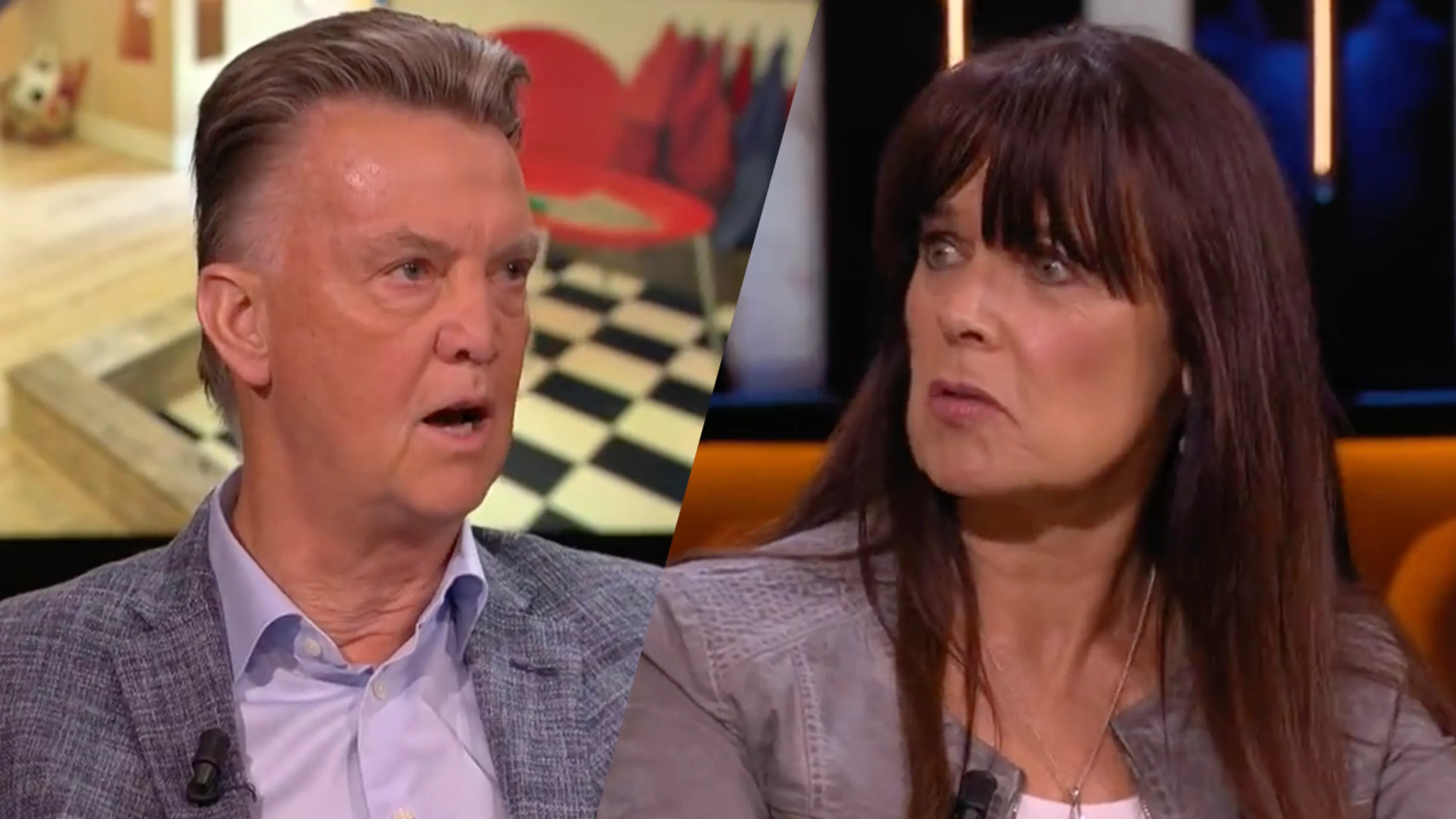 Van Gaal is het niet eens met Saskia Belleman over Sophie Hermans: 'Dat vind ik helemaal niet!'