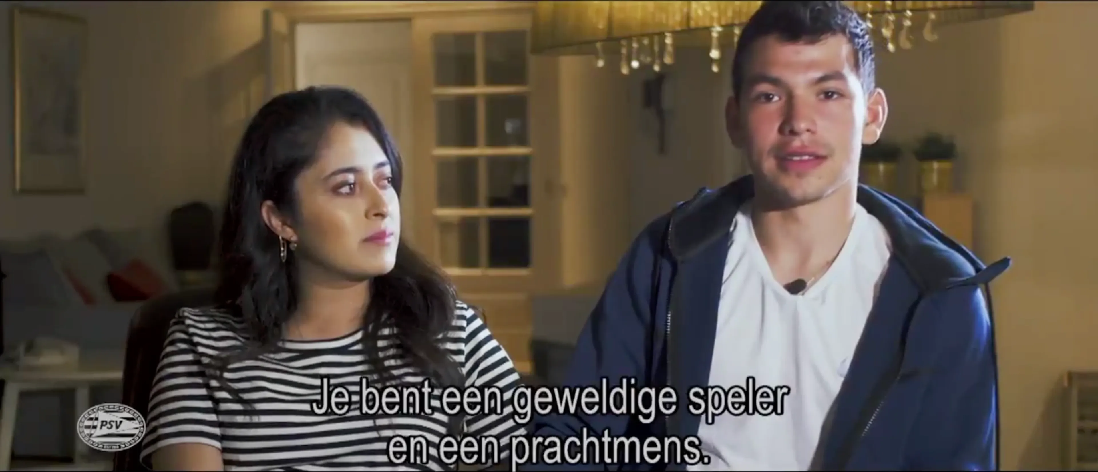Lozano neemt in video afscheid van vriend Guti
