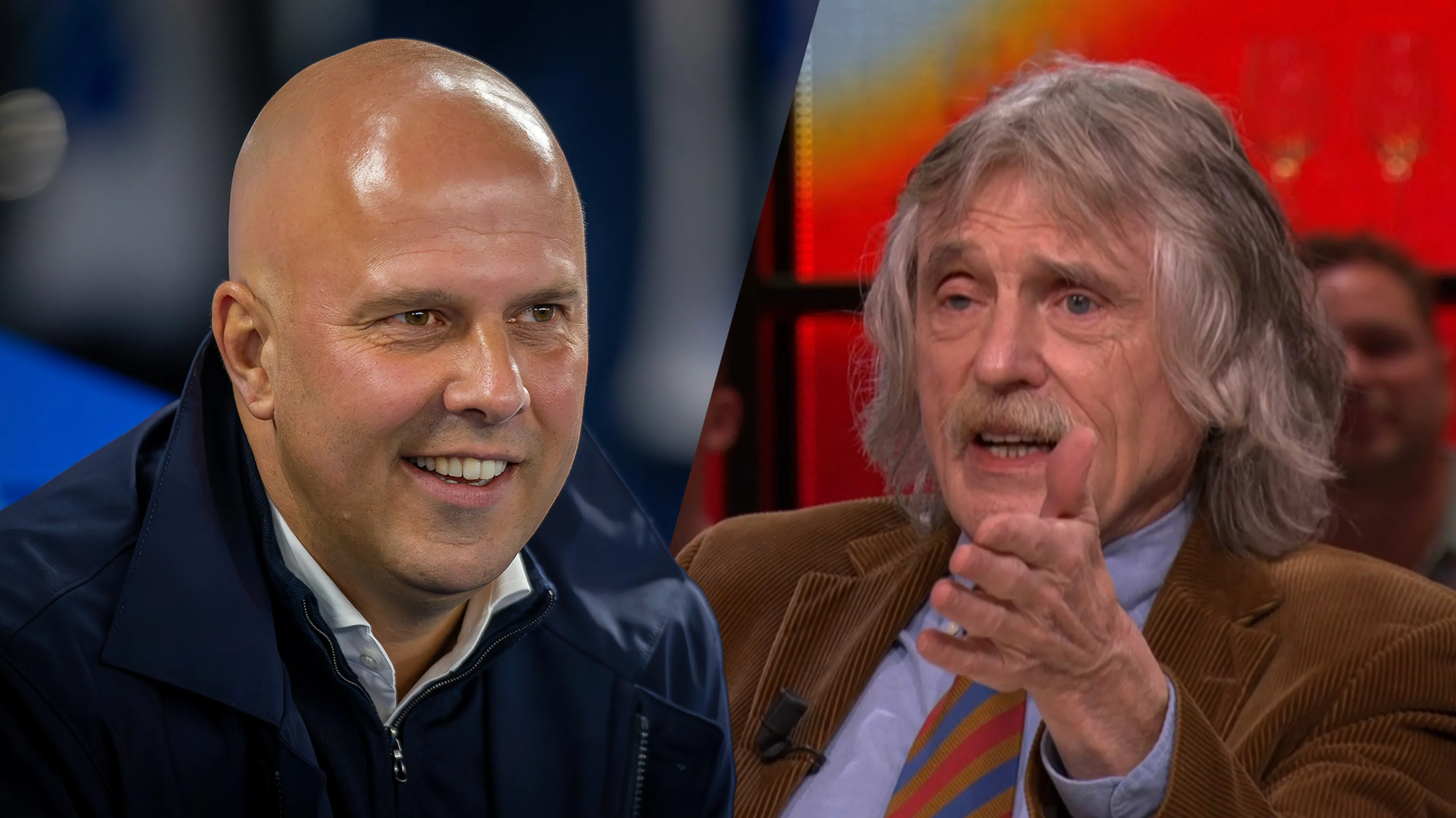 Johan zeer lovend over Arne Slot: 'Hij is extreem goed in zijn vak!'