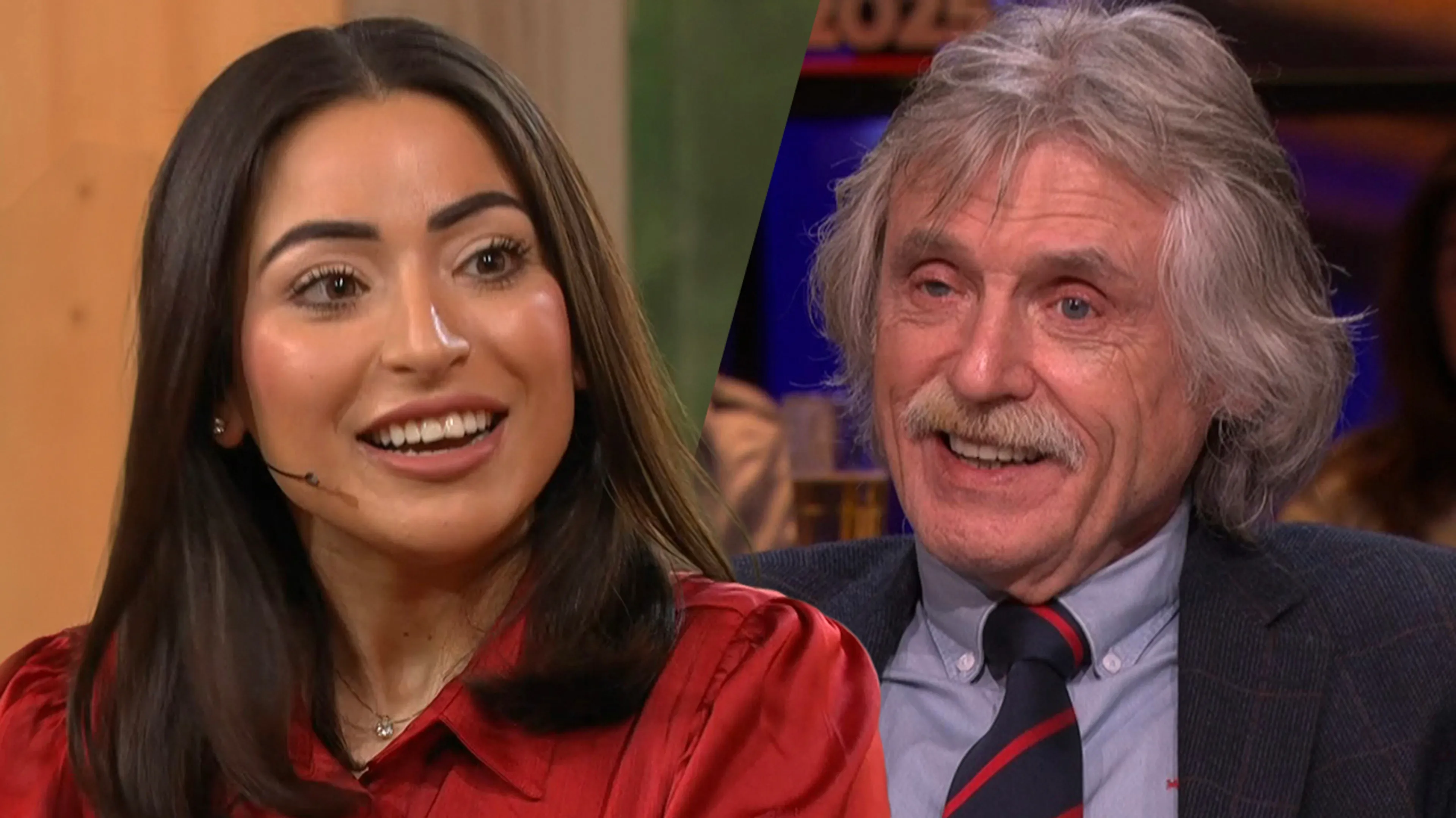Lale Gül licht tipje van de sluier op over boek met Johan Derksen: 'Dat is een heel goed teken'