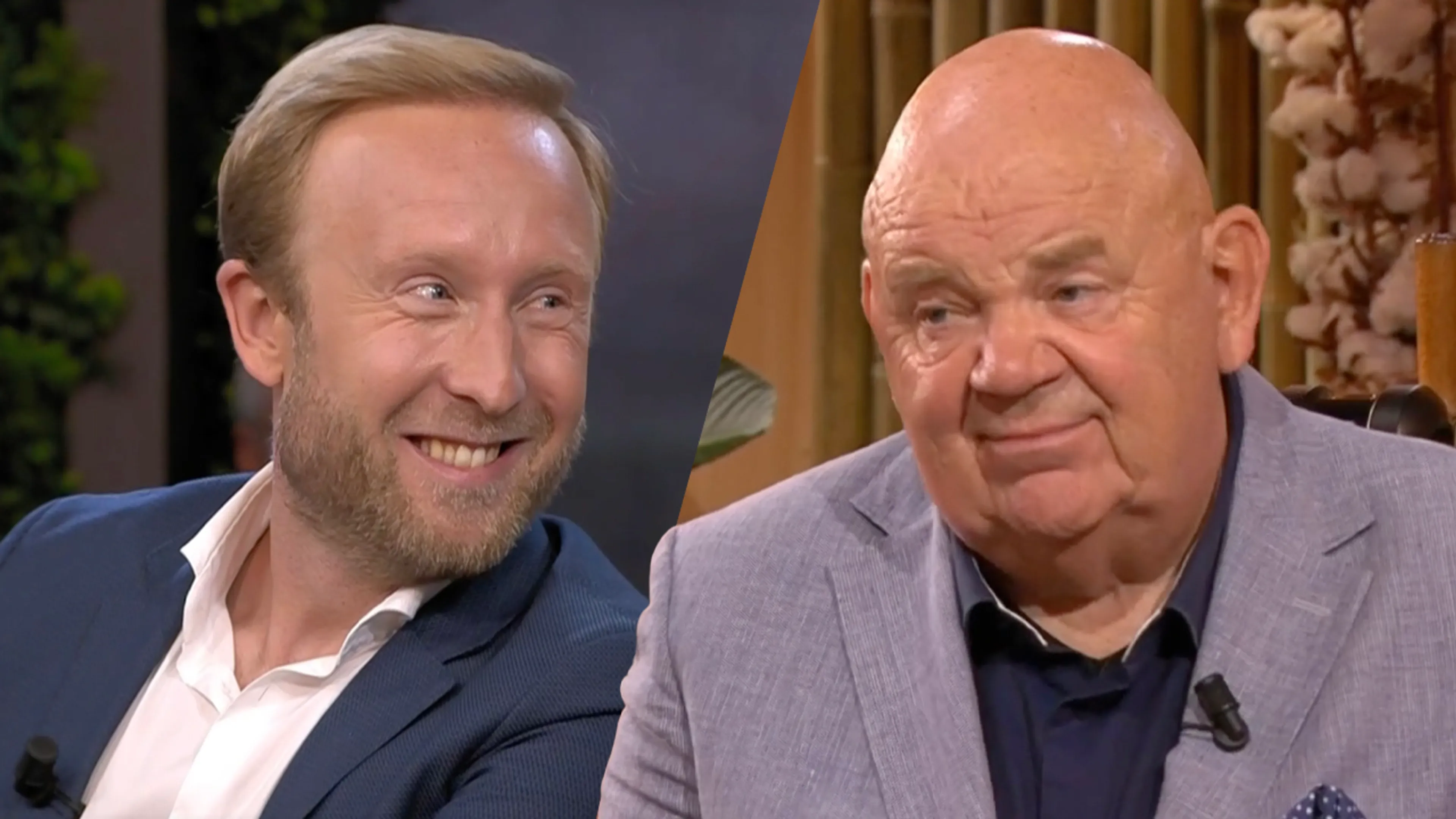 Raymond Mens en Pieter Cobelens dinsdagavond te gast bij De Oranjezomer
