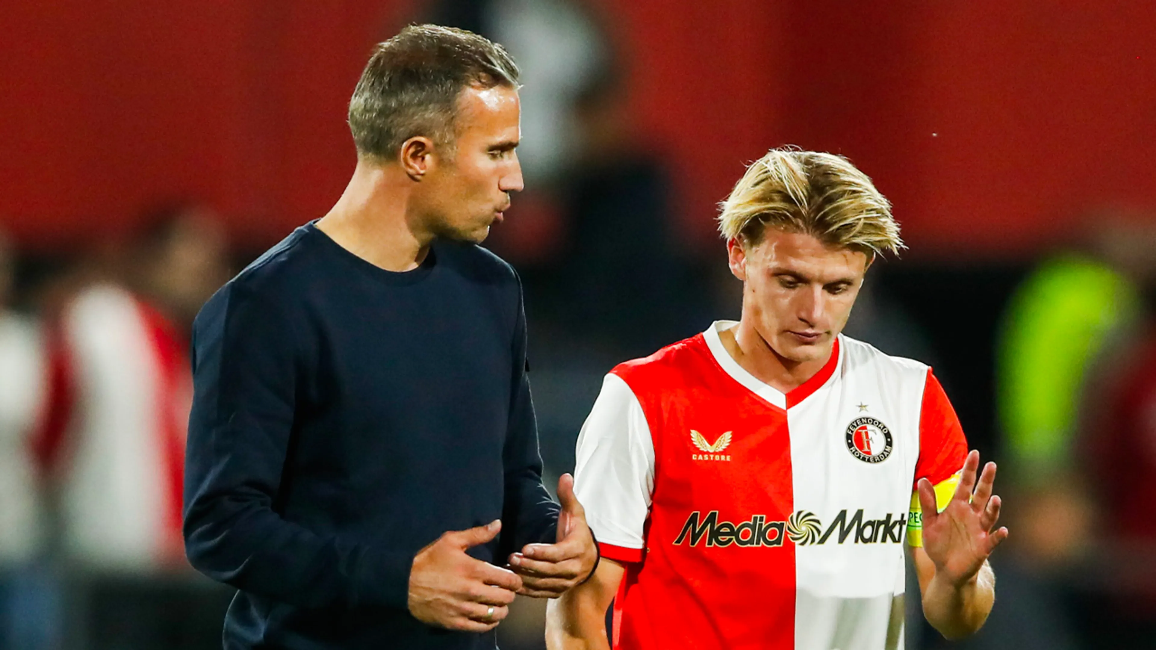 Van Persie had graag gezien dat Steijn zich anders had uitgedrukt na duel met Braga