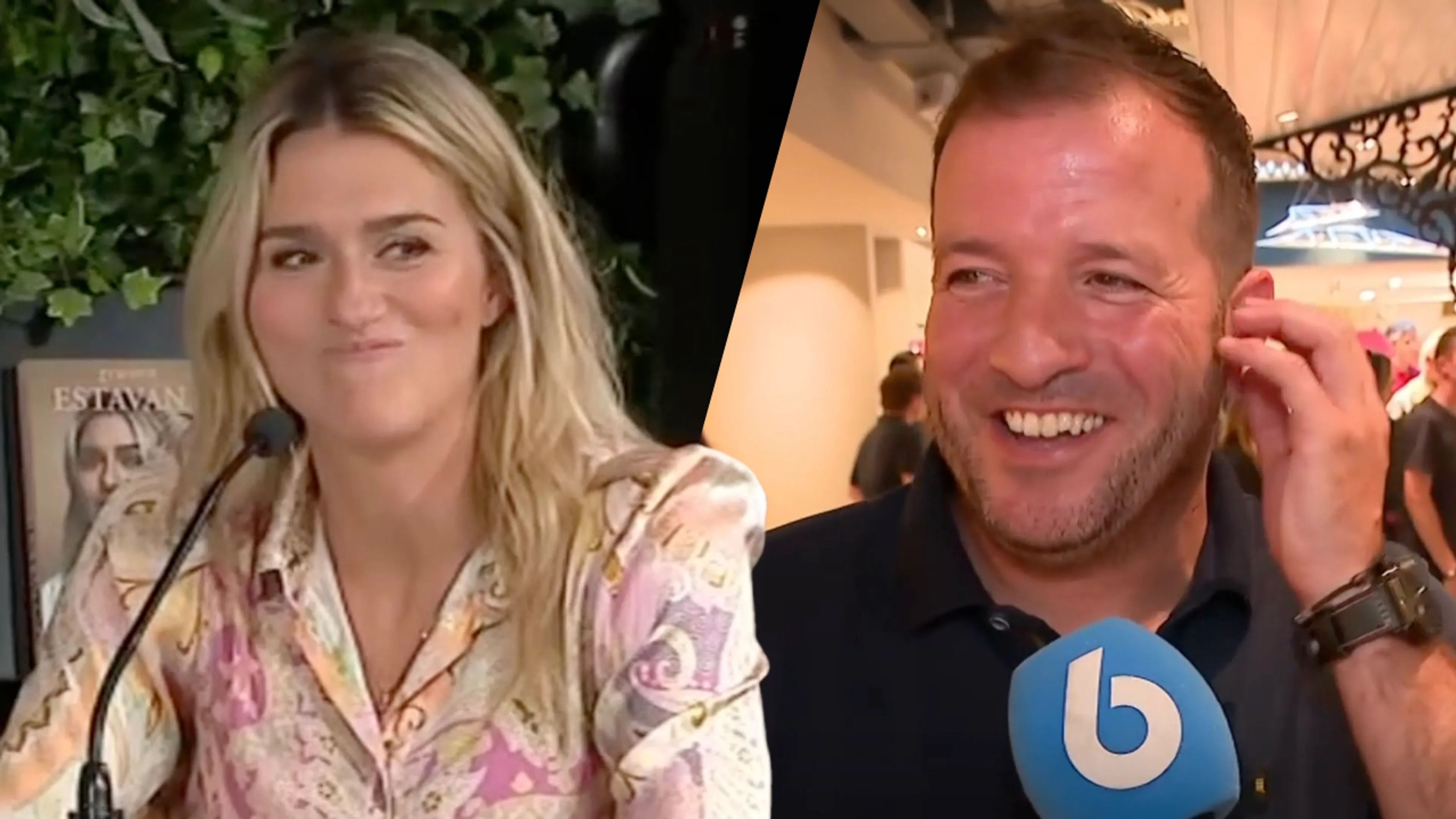'Een halfuur na haar eerste ontmoeting met Van der Vaart zei Estavana: 'Ik moet schijten!''