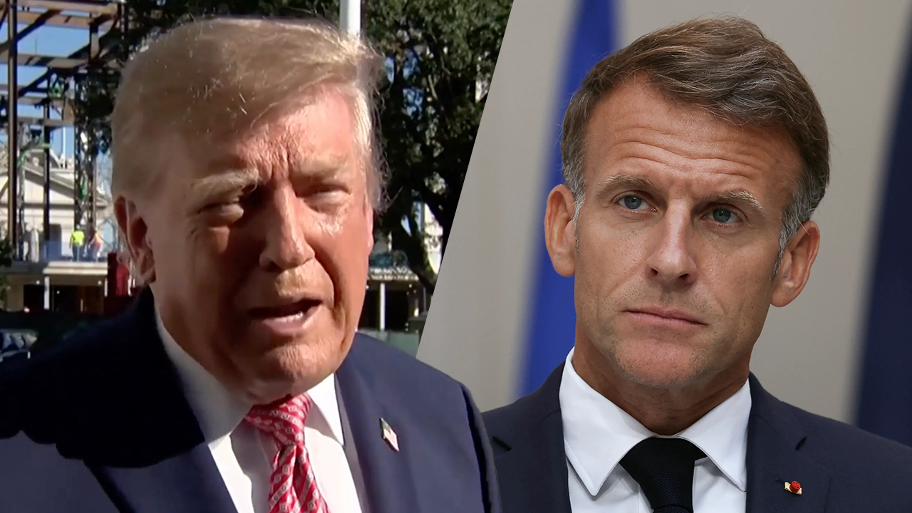 Video: Trump sneert naar Macron na gewelddadige rellen in Frankrijk: 'Ik heb je gewaarschuwd!'