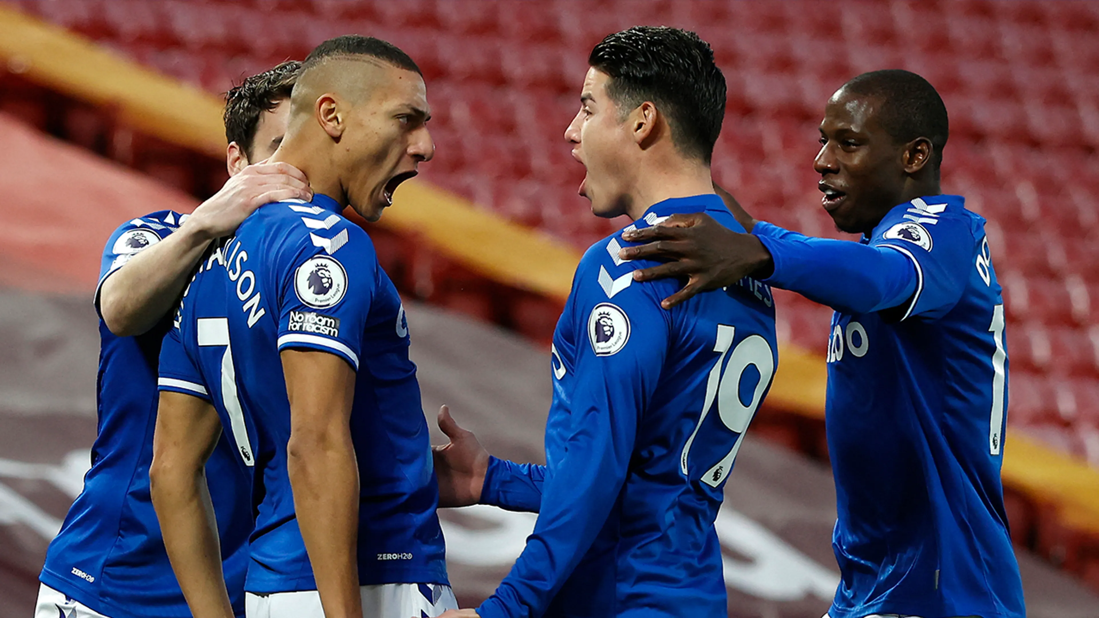 Everton bezorgt Liverpool vierde competitienederlaag op rij