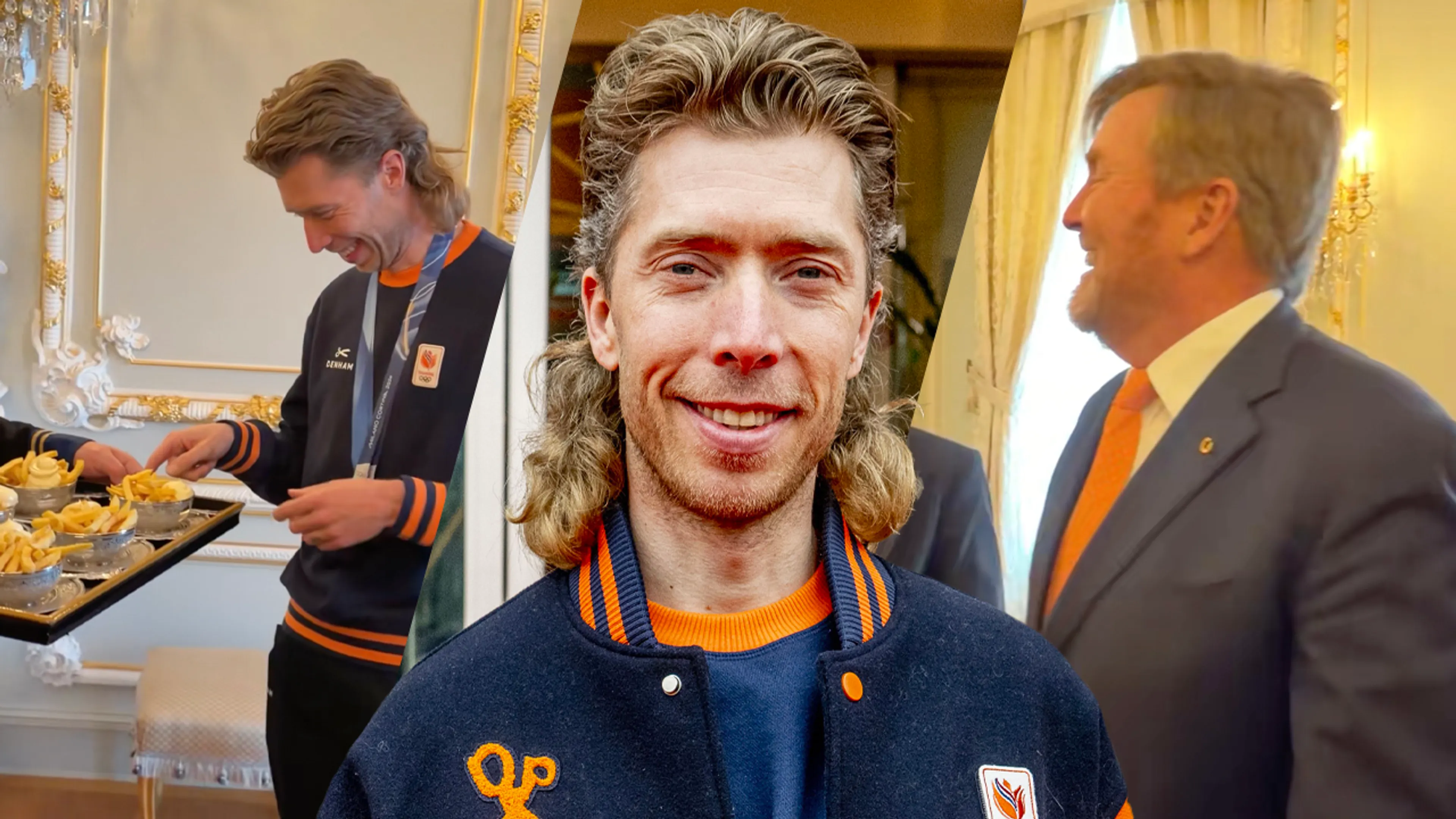 Jorrit Bergsma vertelt over patatje mayo van de koning: 'Hij vond het zelf helemaal prachtig!'