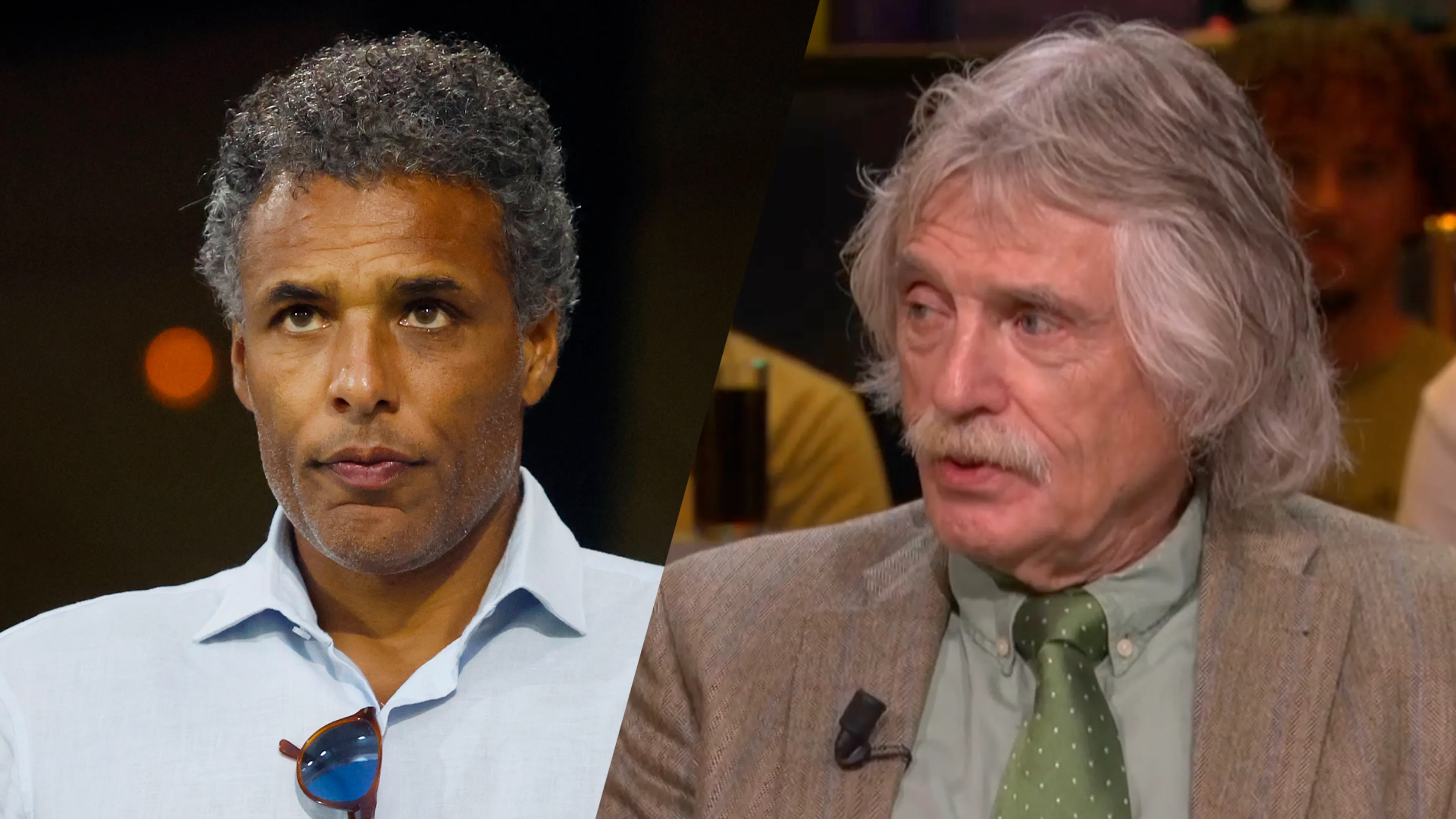 Johan Derksen over Pierre van Hooijdonk: 'Denkt dat hij Onze Lieve Heer is!'