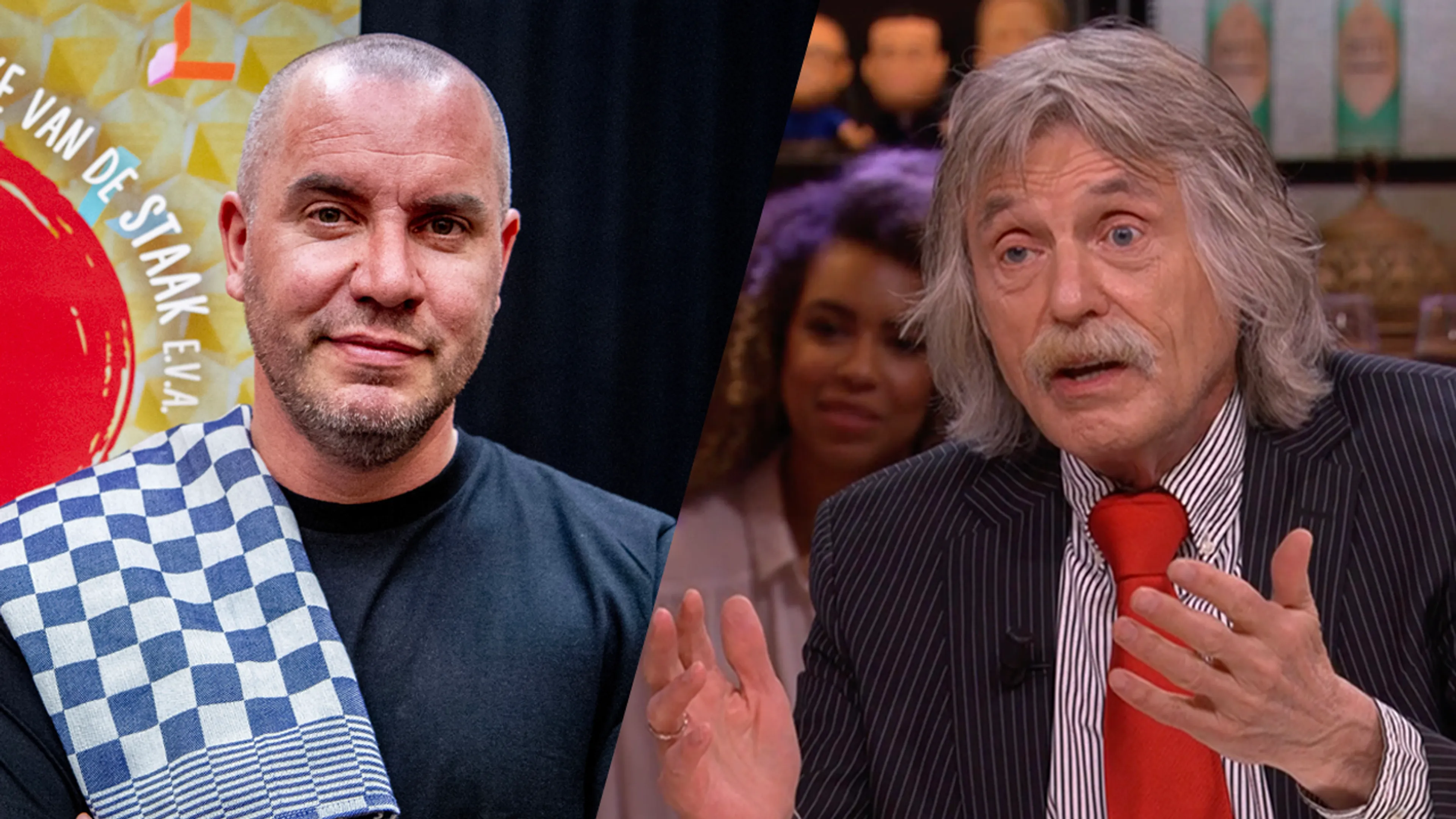 Johan allergisch voor Jeroen van Koningsbrugge: 'Zijn er nog shows waar hij niet in zit? Ik word gek!'