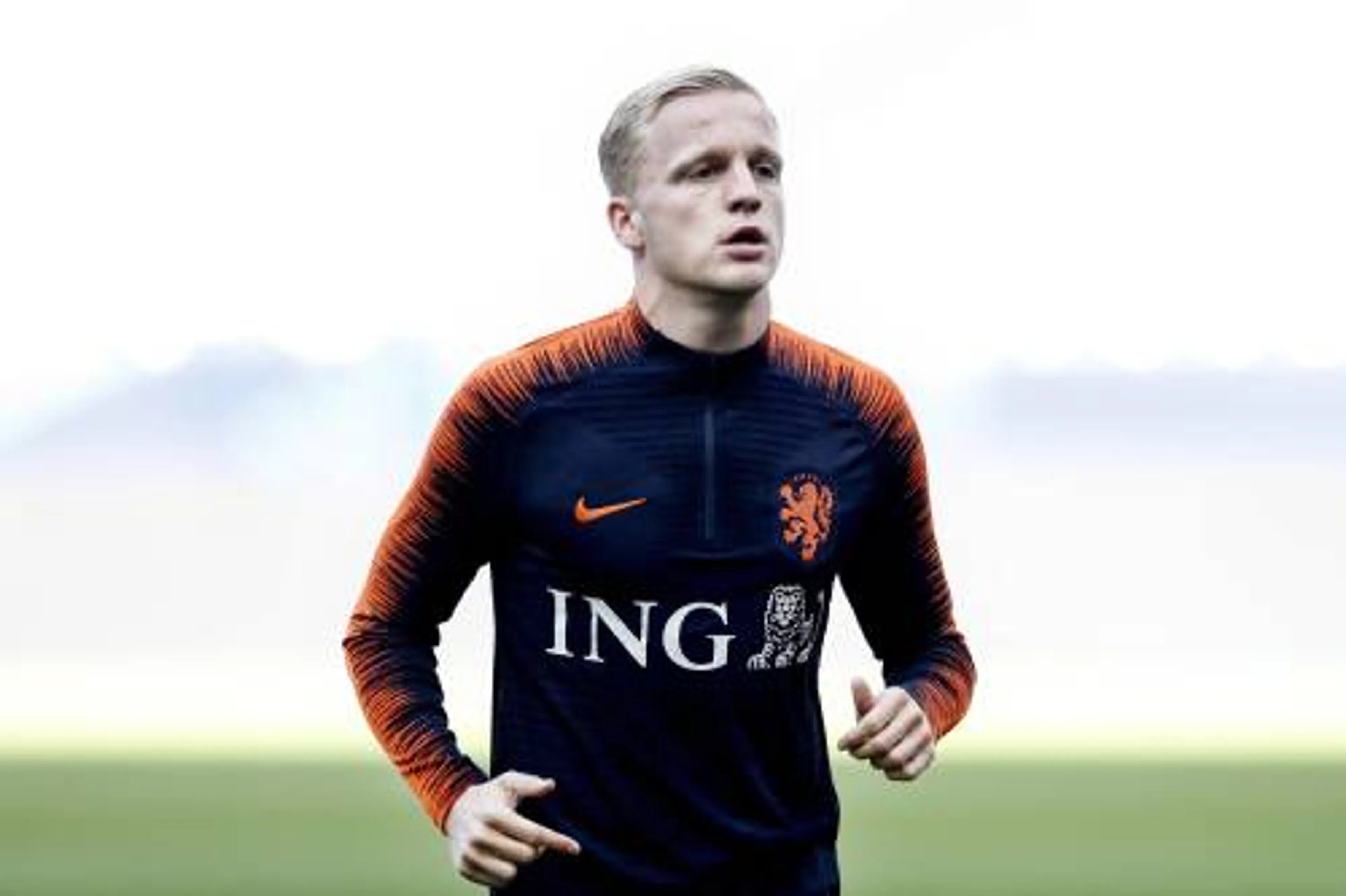 De Ligt en Huntelaar trainen apart bij Ajax