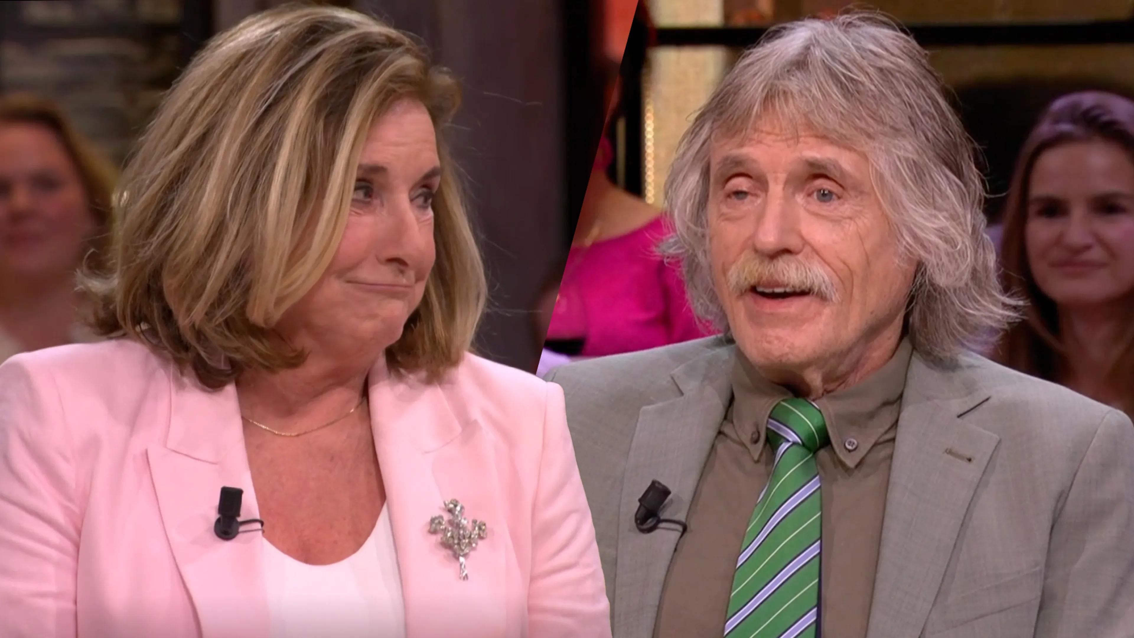 Catherine Keyl reageert met héérlijke zelfspot op kritiek van Johan Derksen