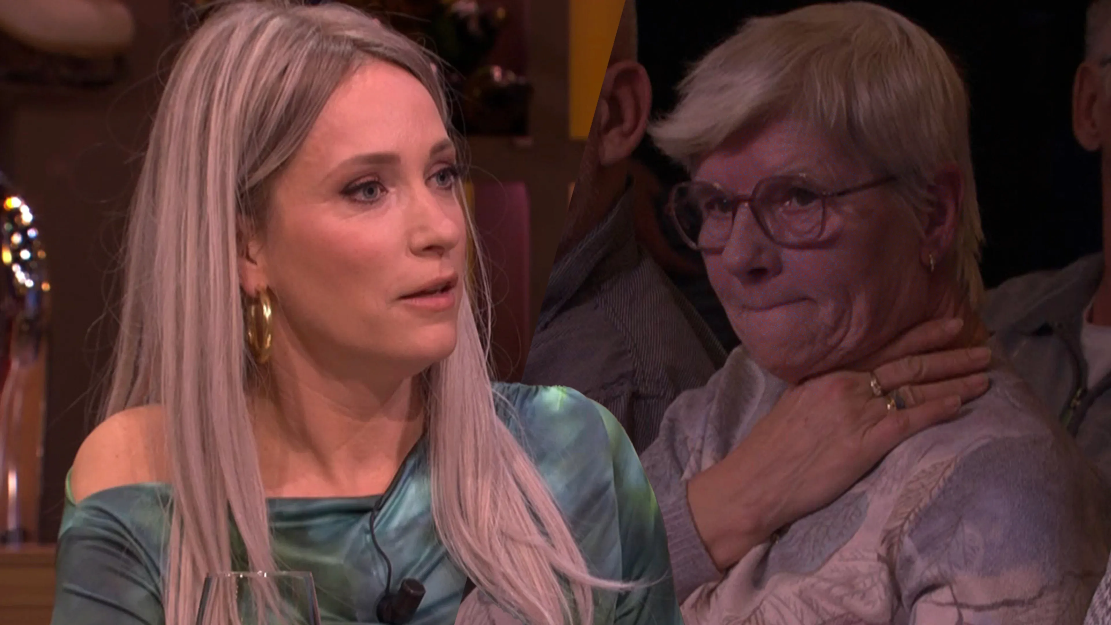 Vrouw in studio dreigt te stikken: Hélène grijpt in