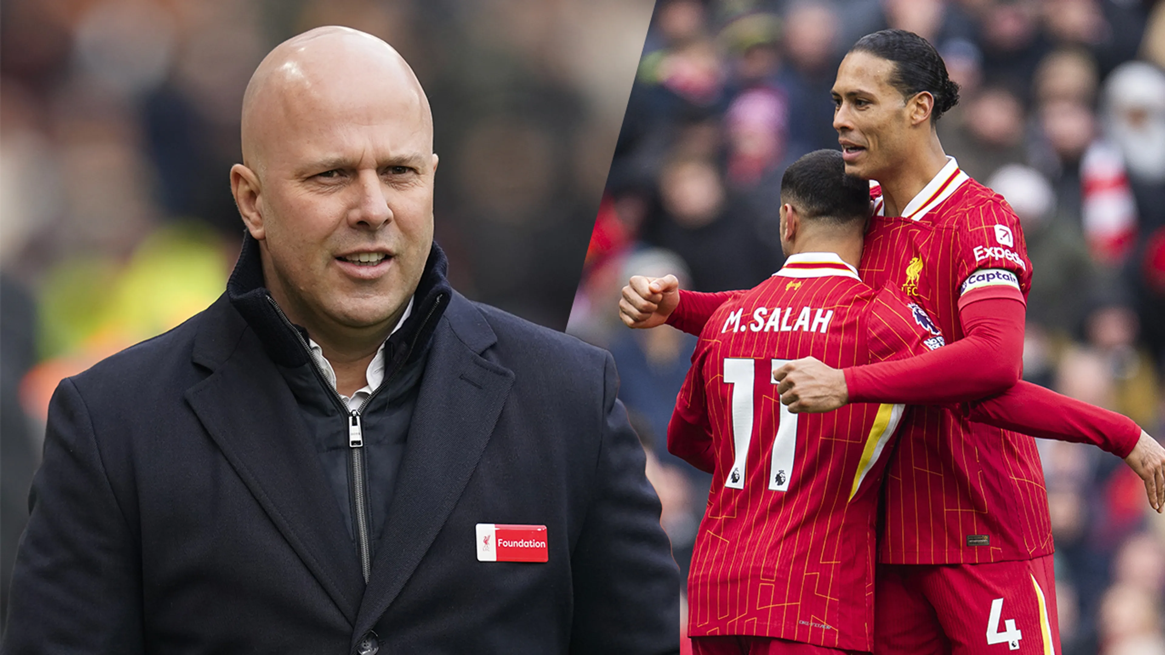 Arne Slot boekt met Liverpool nipte zege op Wolverhampton Wanderers