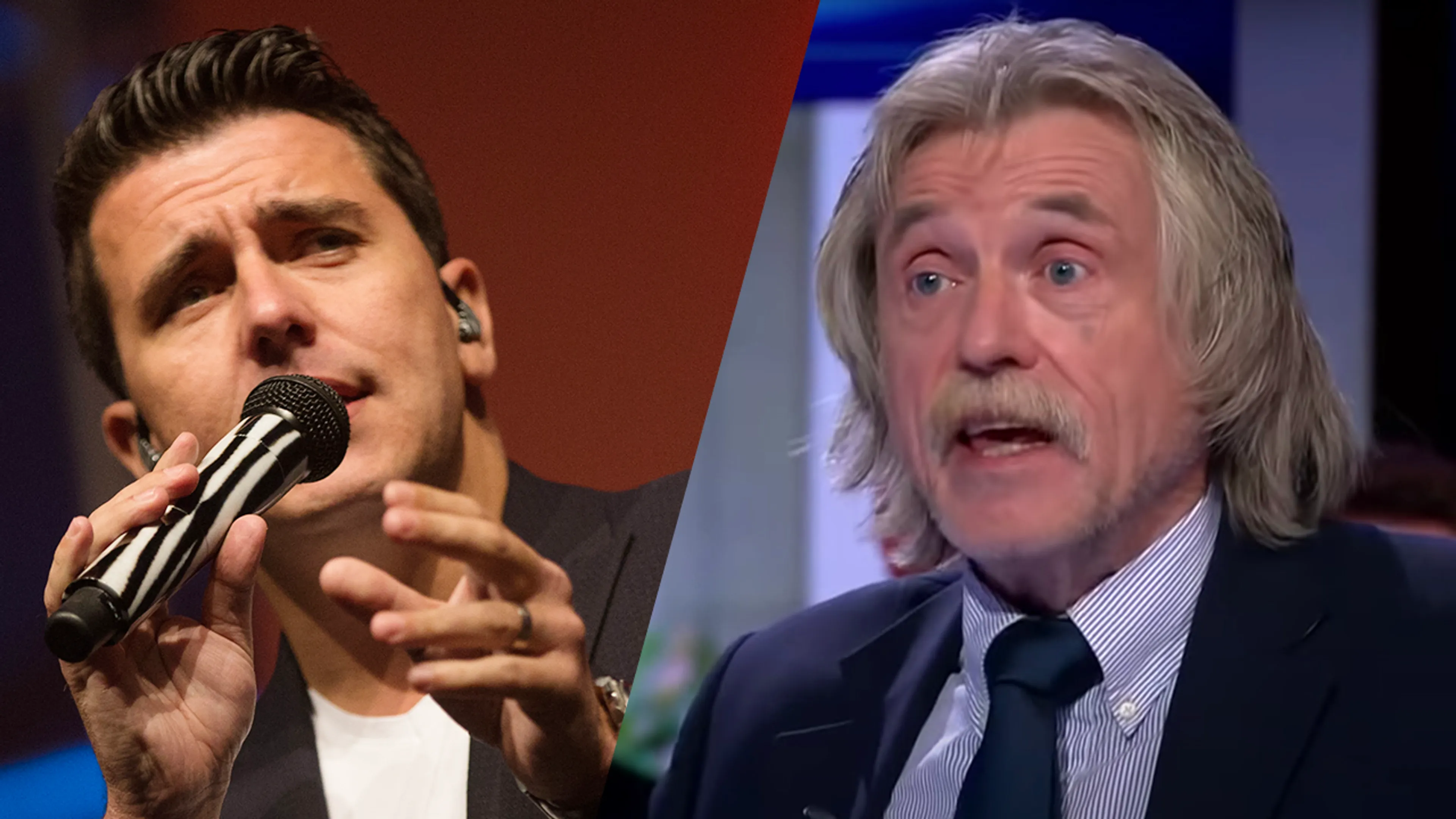 CLASSIC | Johan kraakt zanger Jan Smit: 'Het is toch een afgang?'