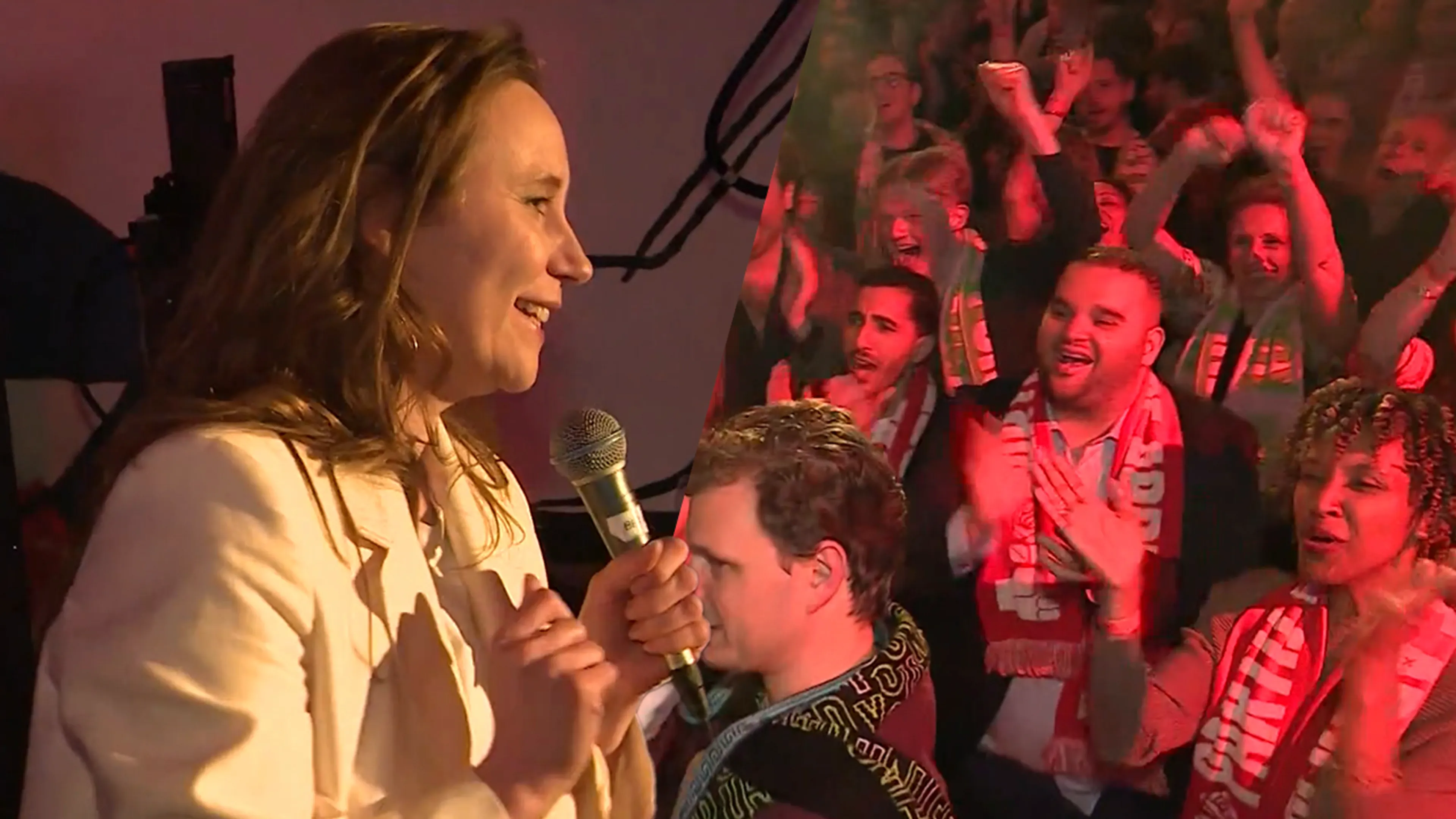 Video: GroenLinks-lijsttrekker juicht: 'Amsterdam is links en zal links blijven!'