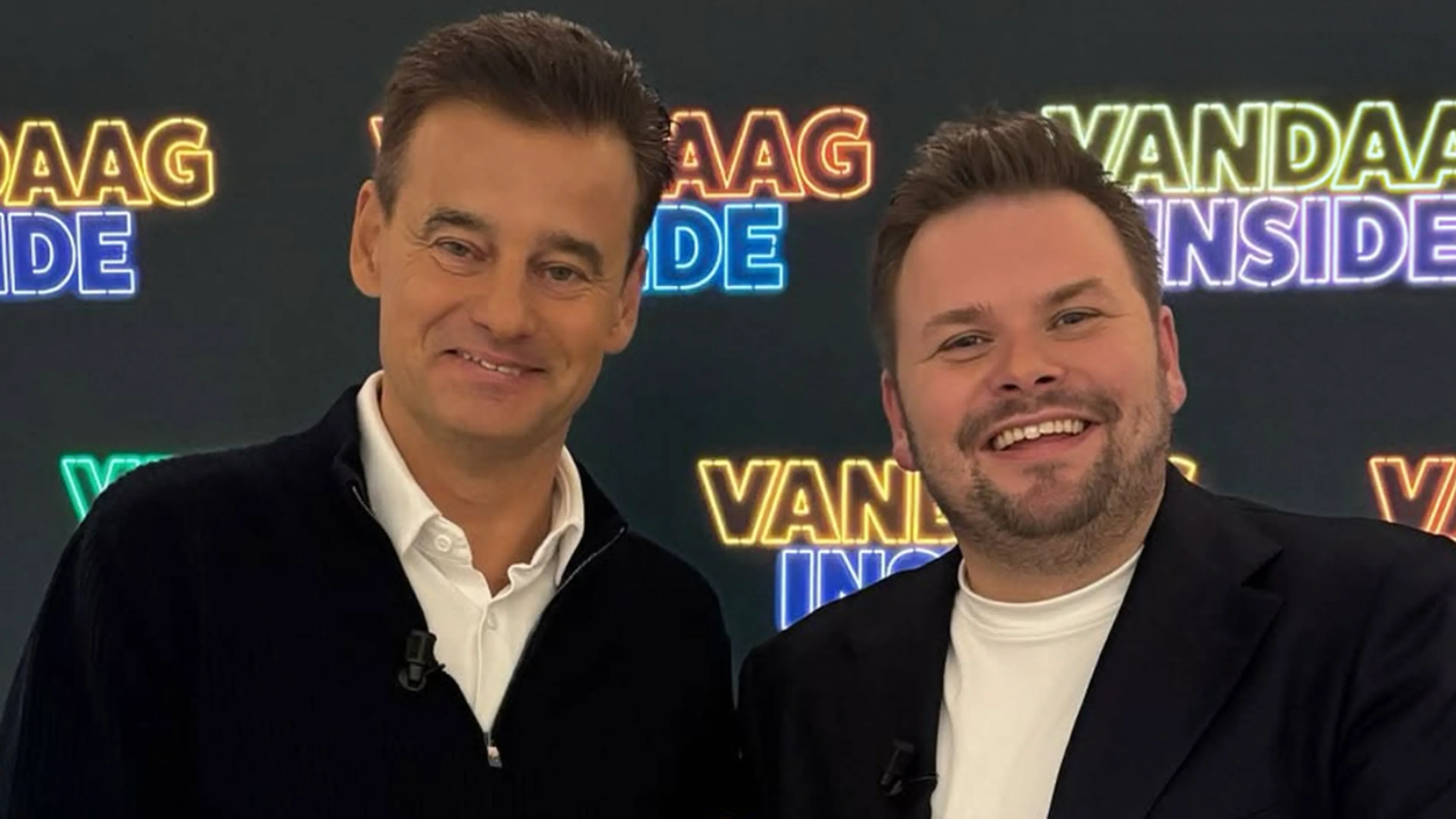 Thomas van Groningen vervangt Wilfred Genee de rest van de week als presentator van Vandaag Inside