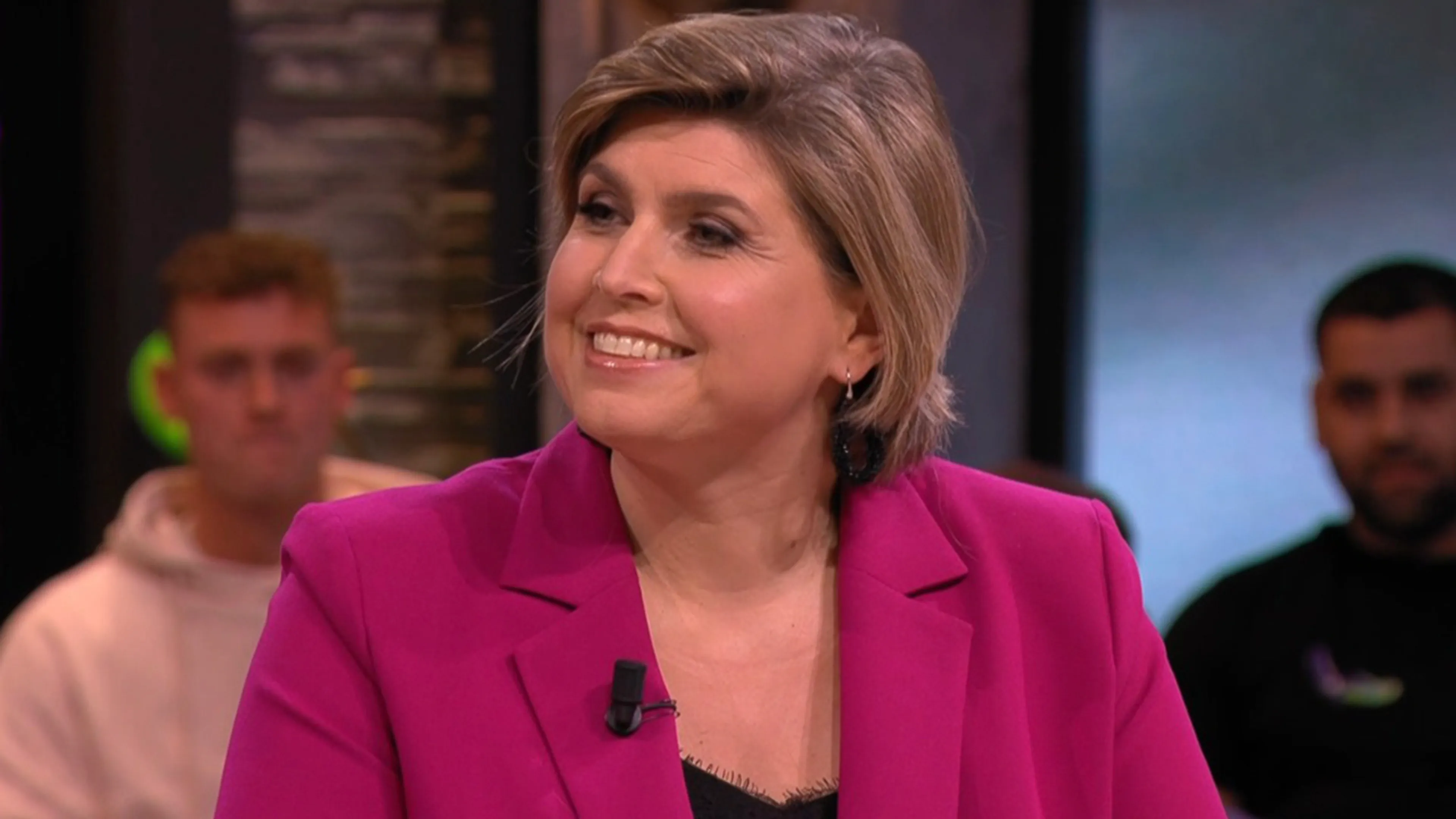 Angela de Jong donderdag aan tafel bij Vandaag Inside